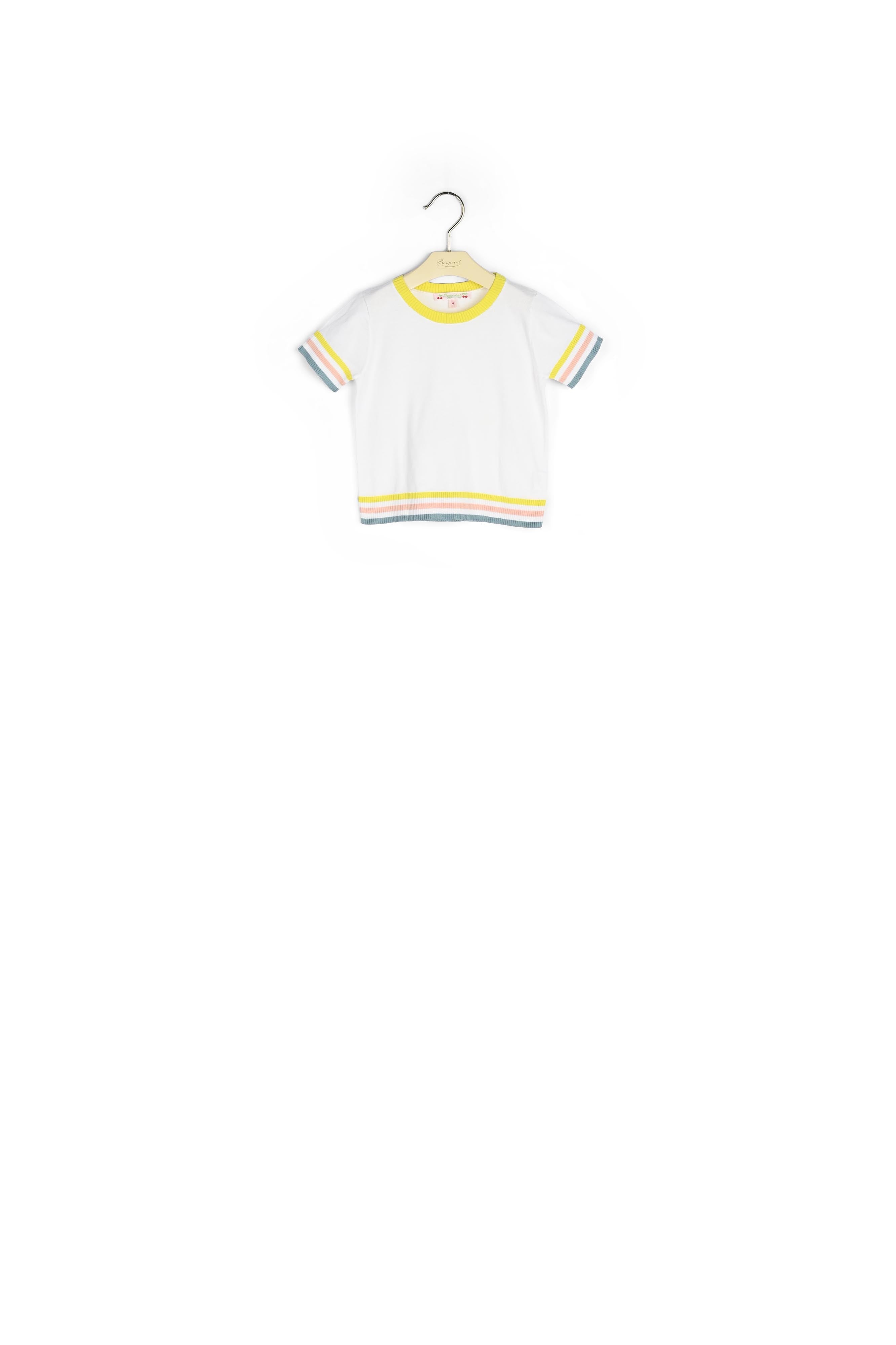 Pullover manches courtes - Bonpoint vintage