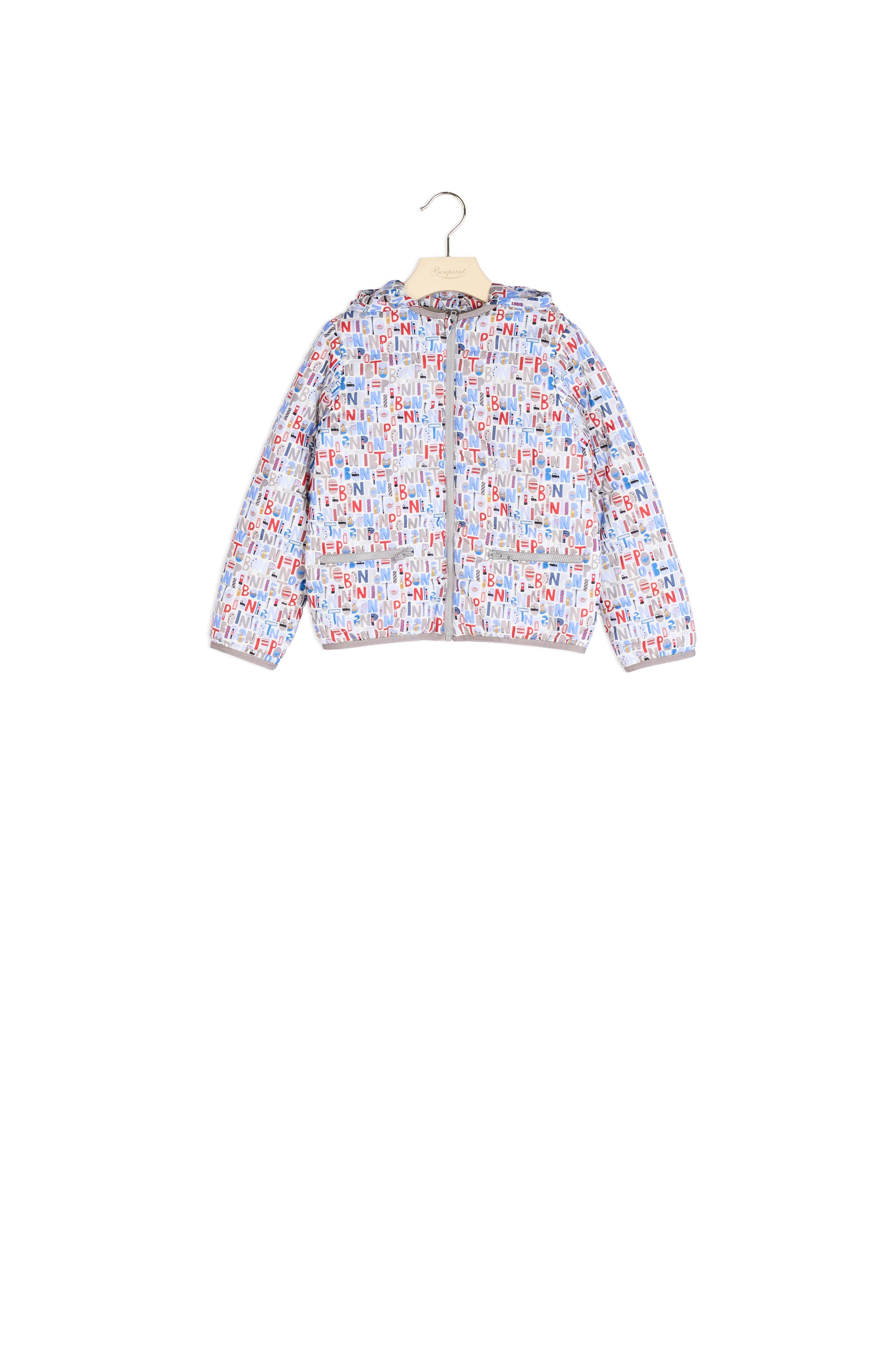 Doudoune déperlante en tissu Liberty - Bonpoint vintage