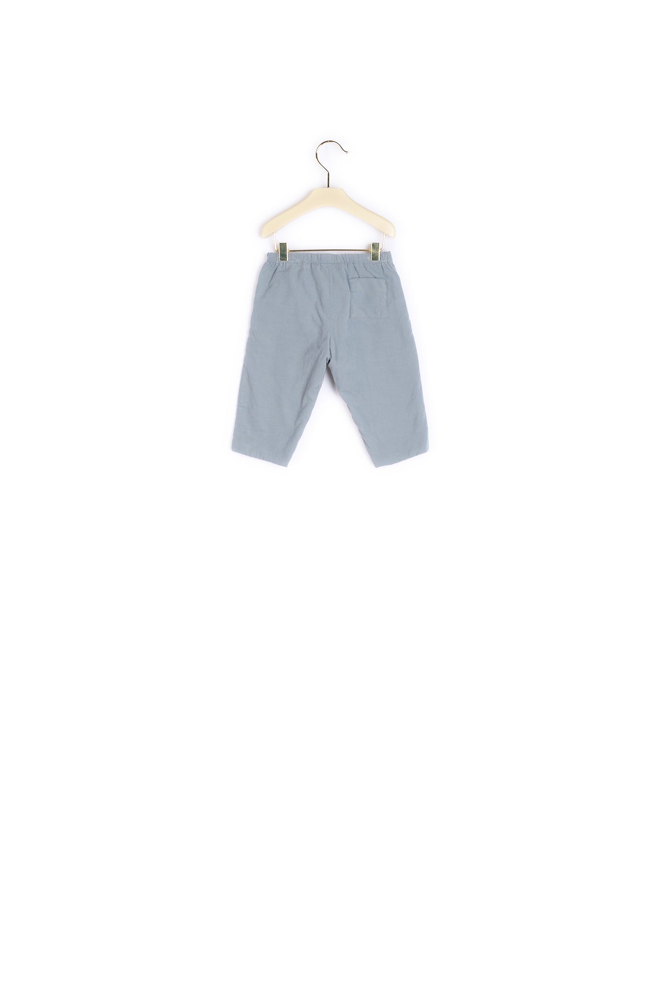 Pantalon bébé élastiqué en velours milleraies - Bonpoint vintage