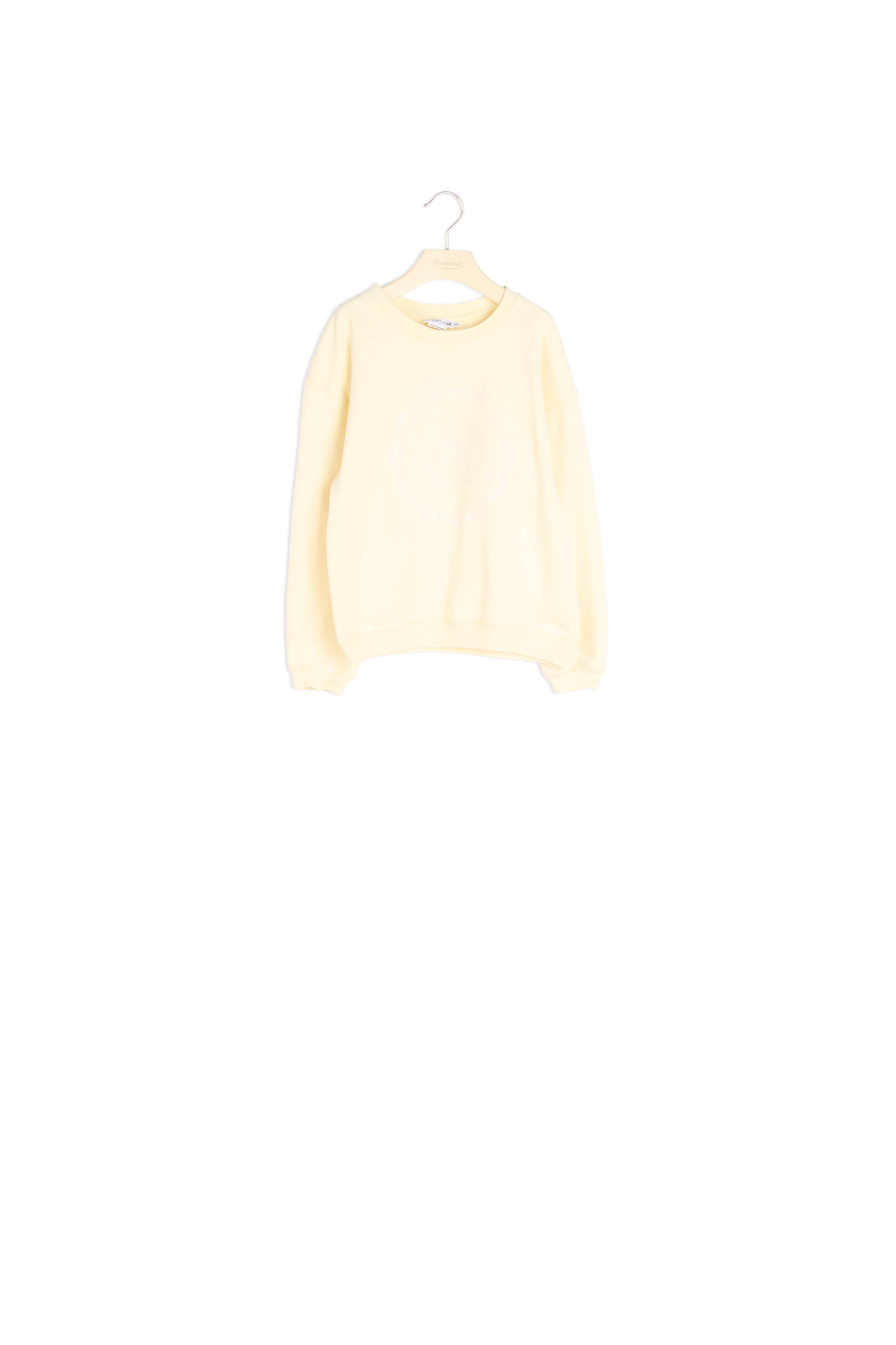 Sweat à écusson brodé - Bonpoint vintage