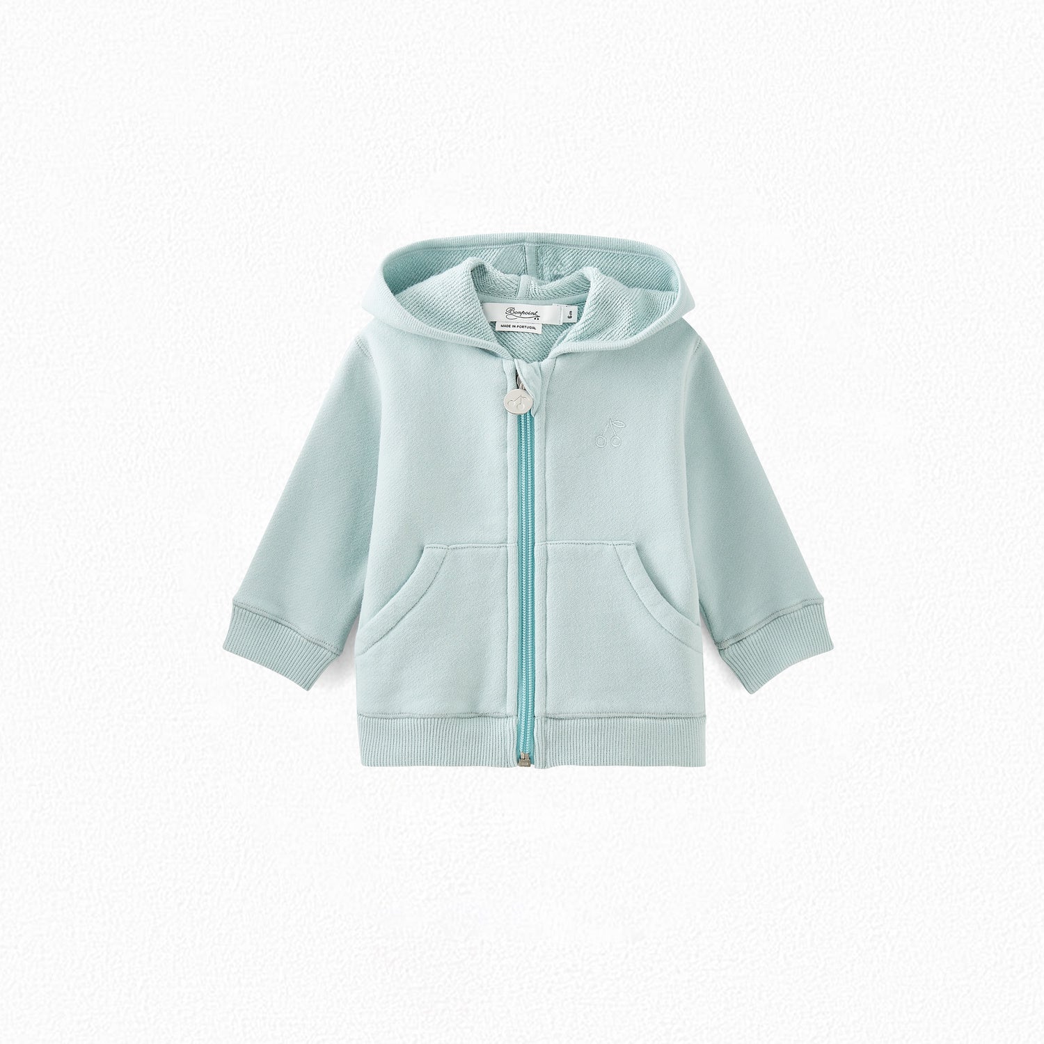 Sweat en molleton zippé - Bonpoint vintage