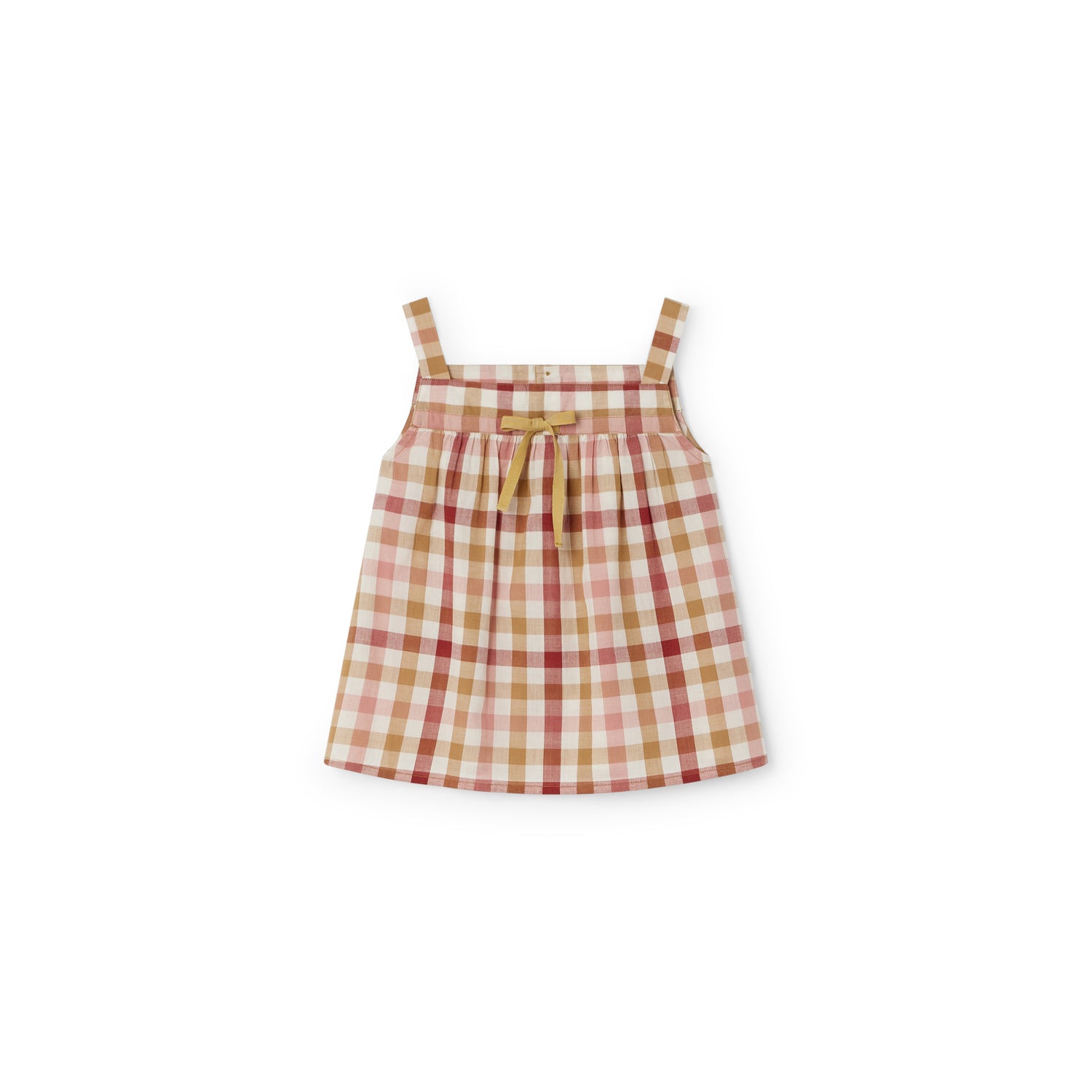 Blouse à carreaux fille - Bonpoint vintage