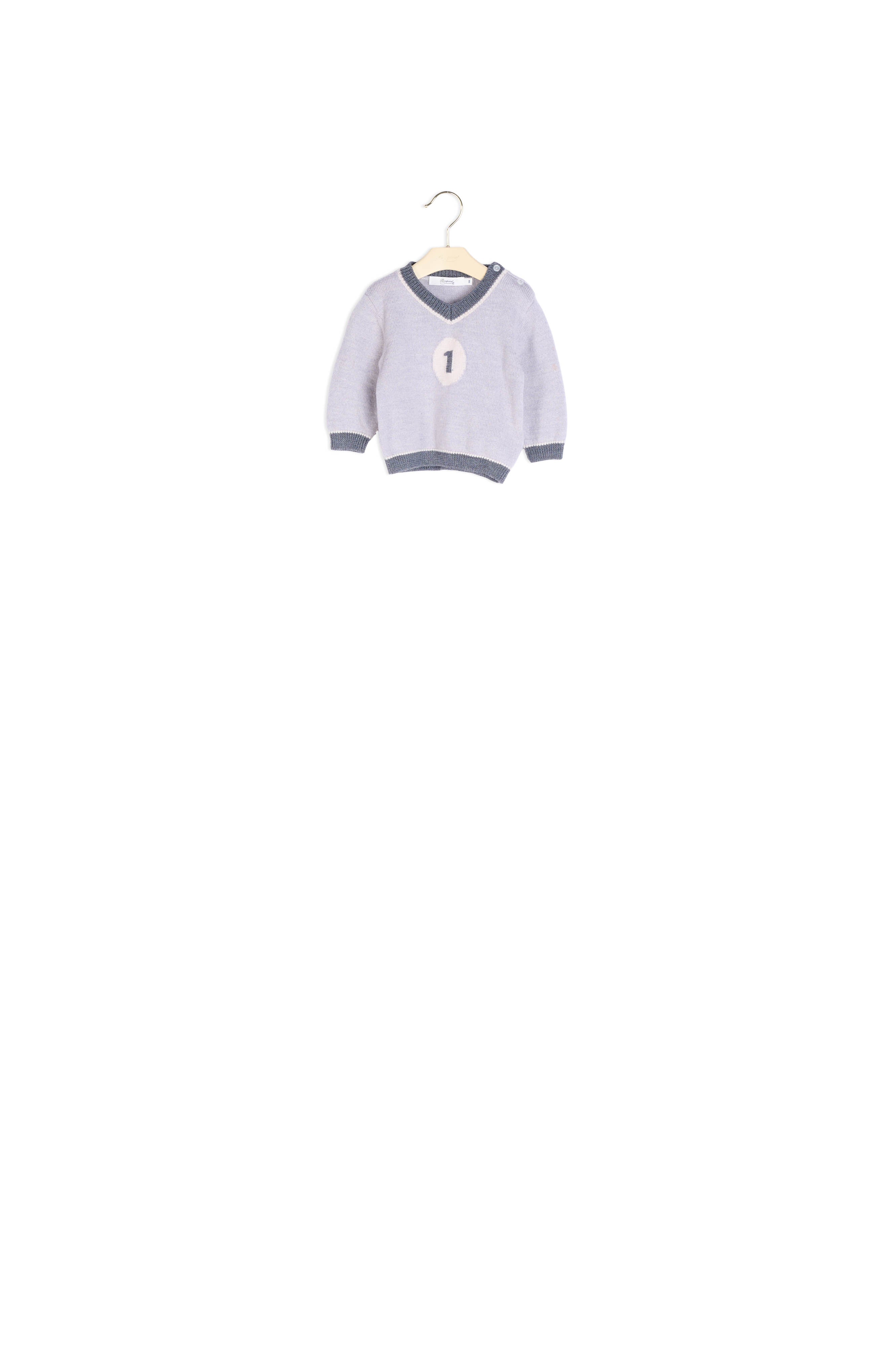Pull en laine bébé - Bonpoint vintage
