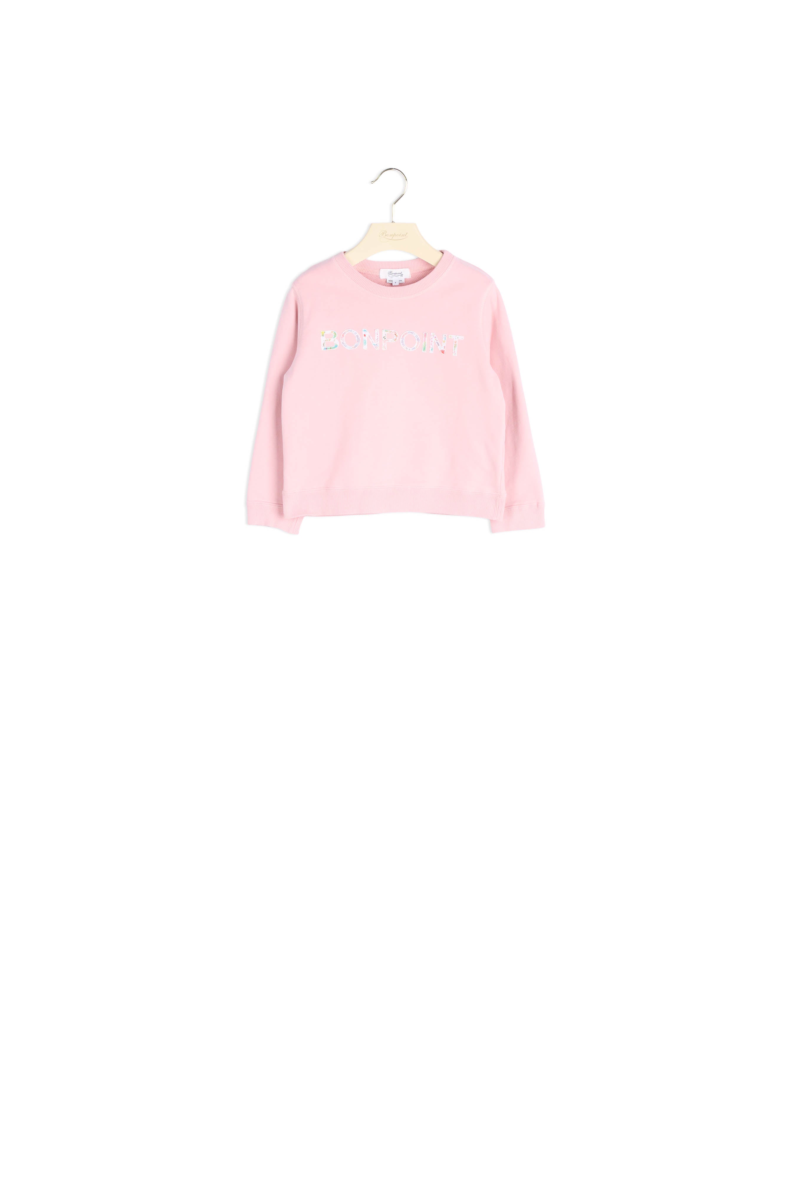 Sweatshirt avec applications Liberty - Bonpoint vintage