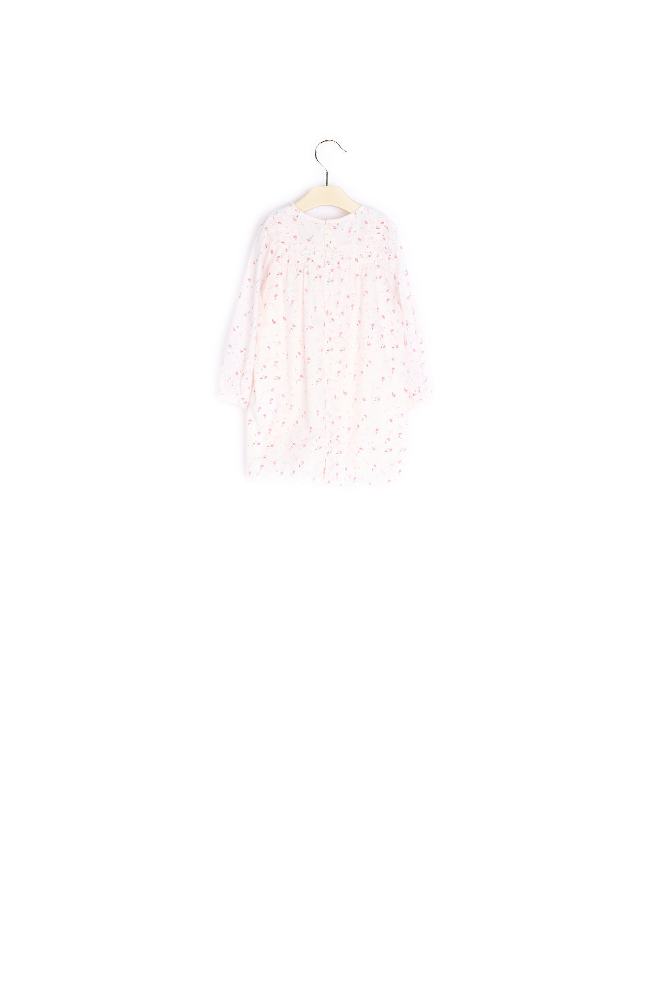 Robe avec plastron plissé bébé - Bonpoint vintage
