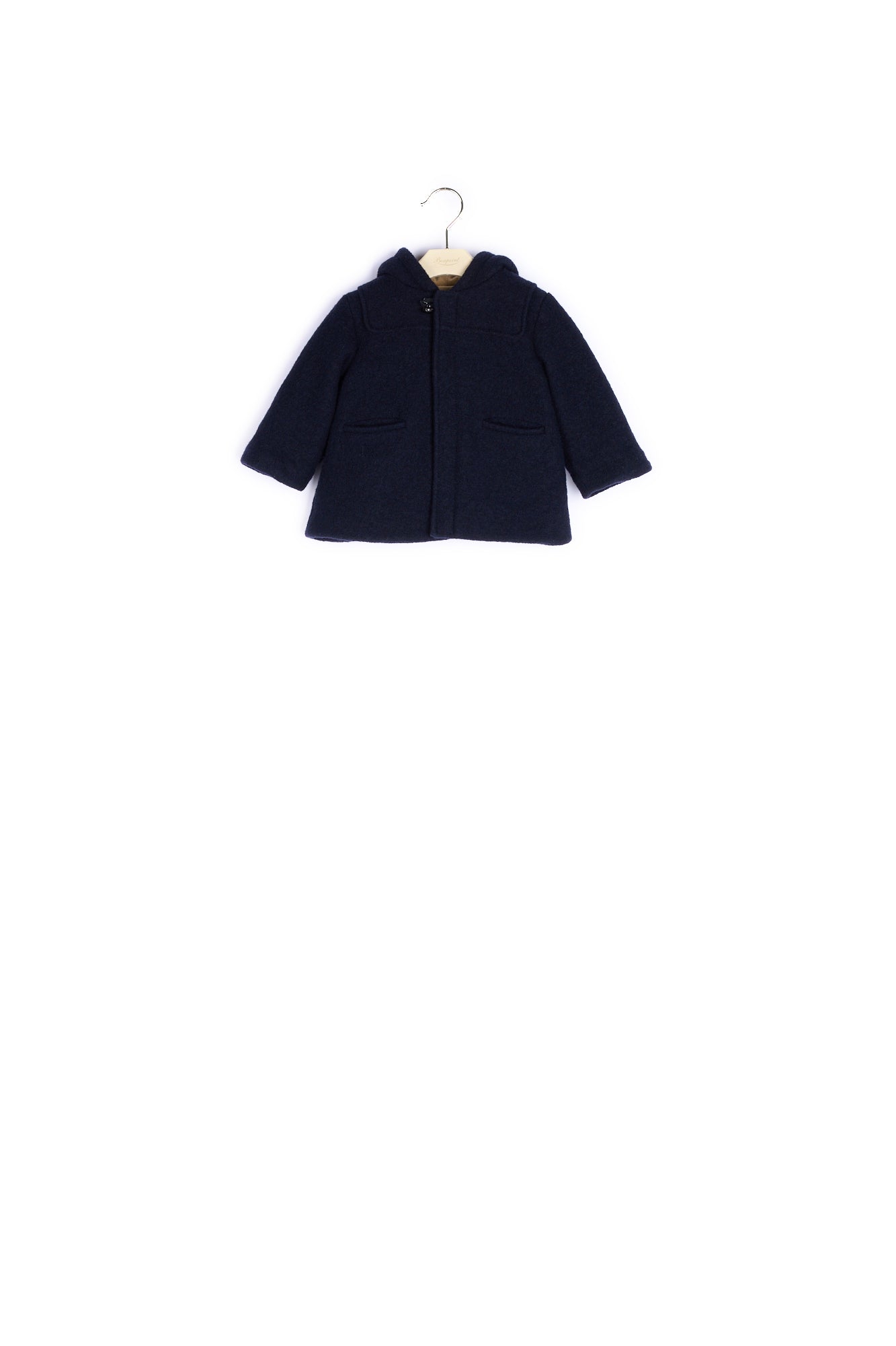 Manteau en laine bouillie bébé - Bonpoint vintage