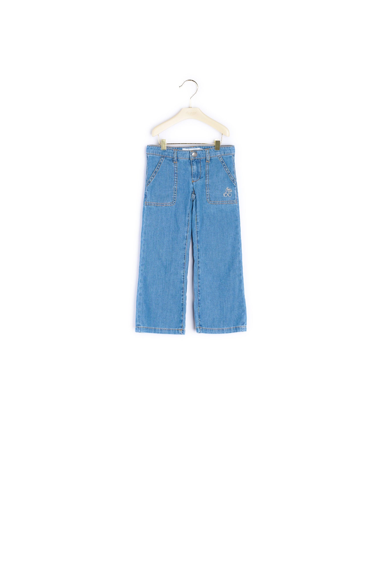 Jean évasé en denim léger - Bonpoint vintage