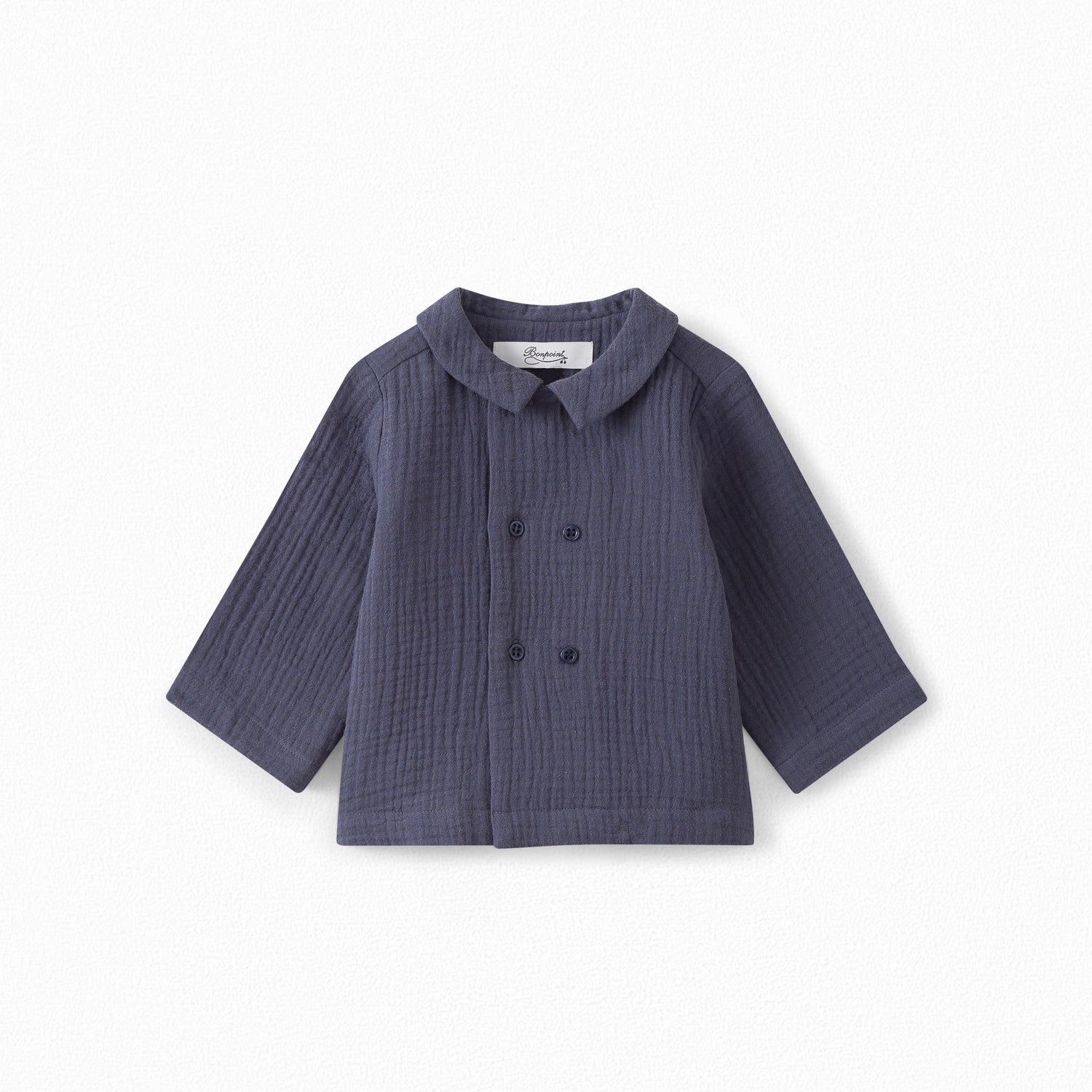 Chemise bébé à double boutonnage - Bonpoint vintage