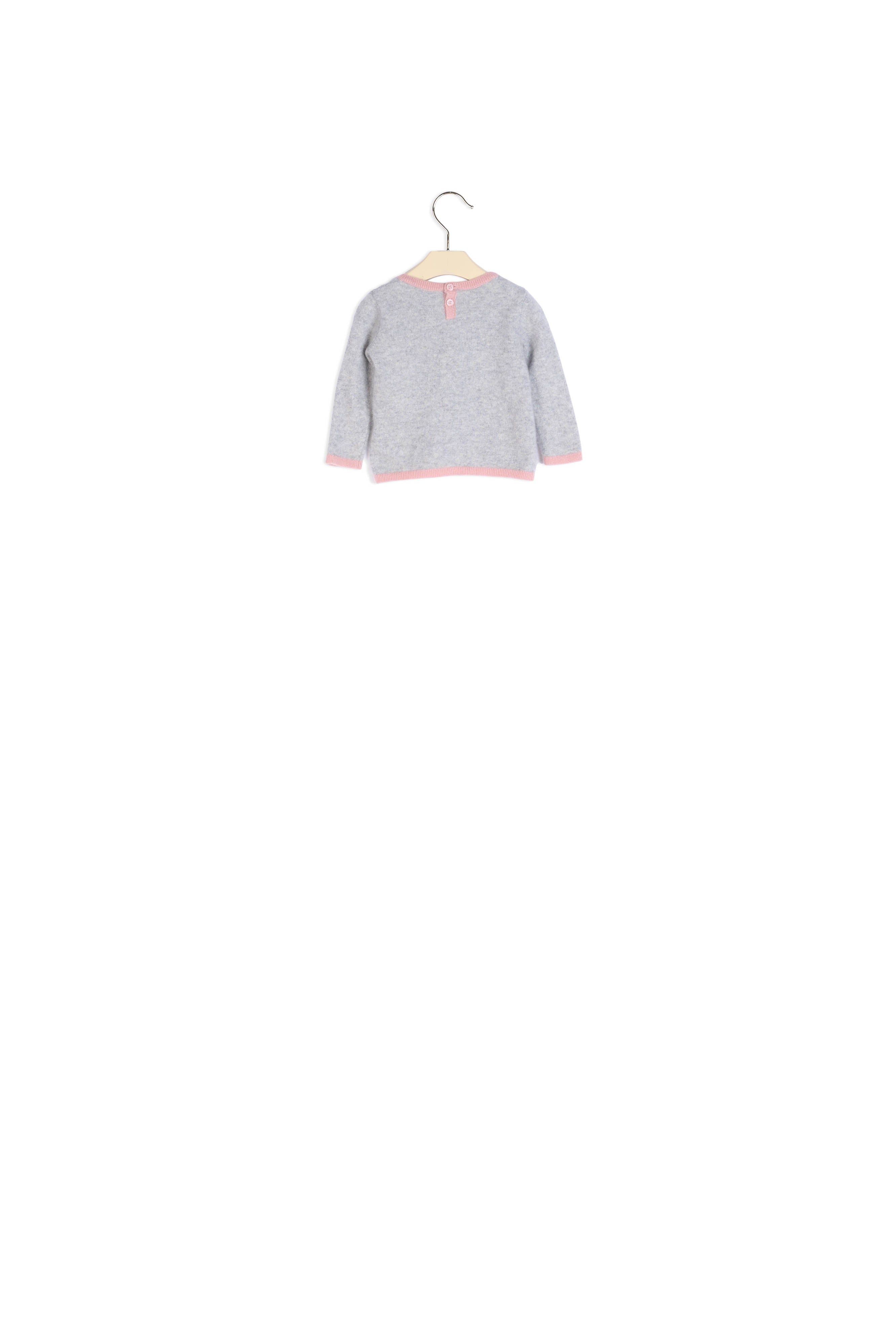Pull en cachemire intarsia - Bonpoint vintage