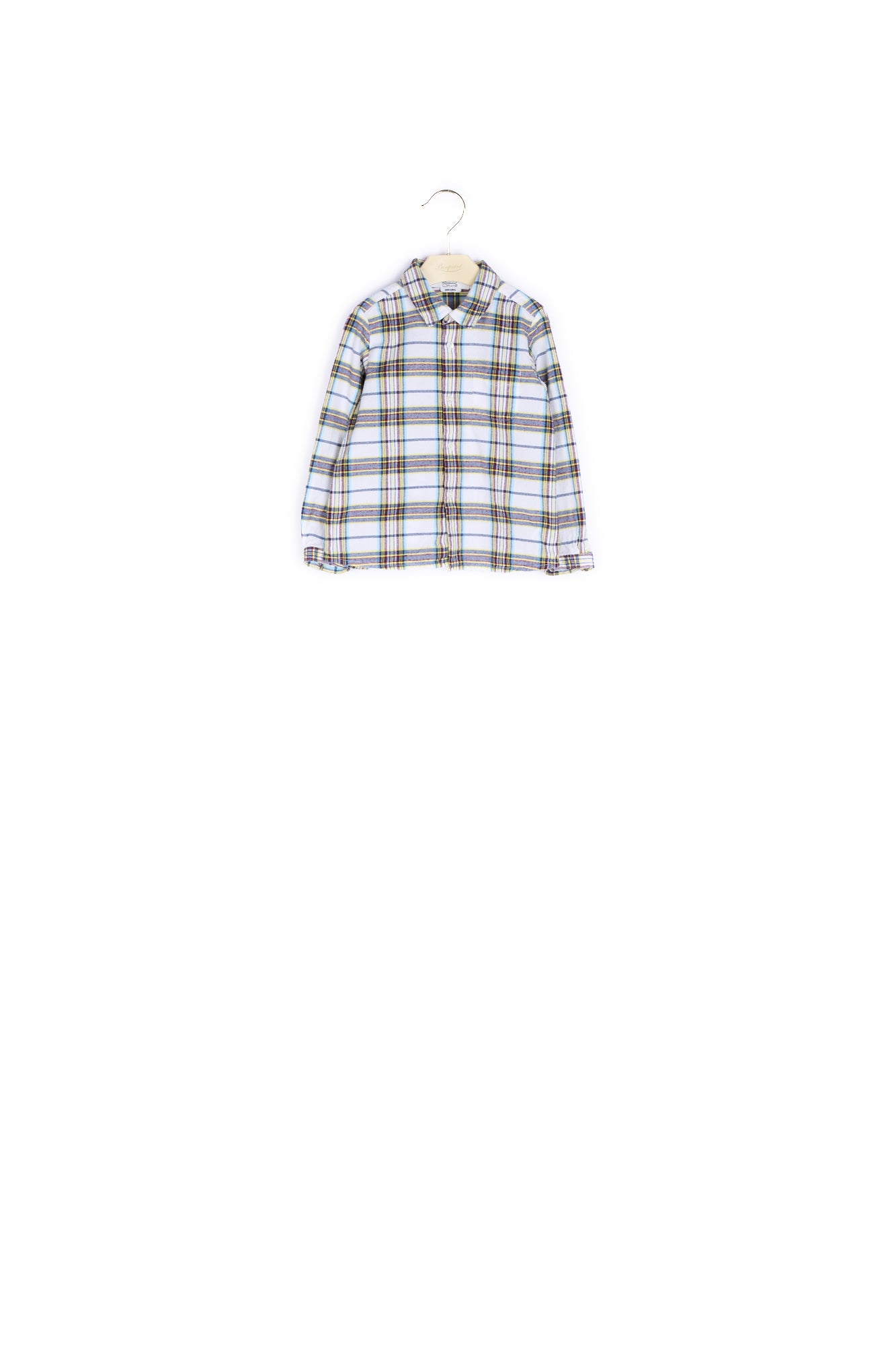 Chemise à carreaux bébé - Bonpoint vintage