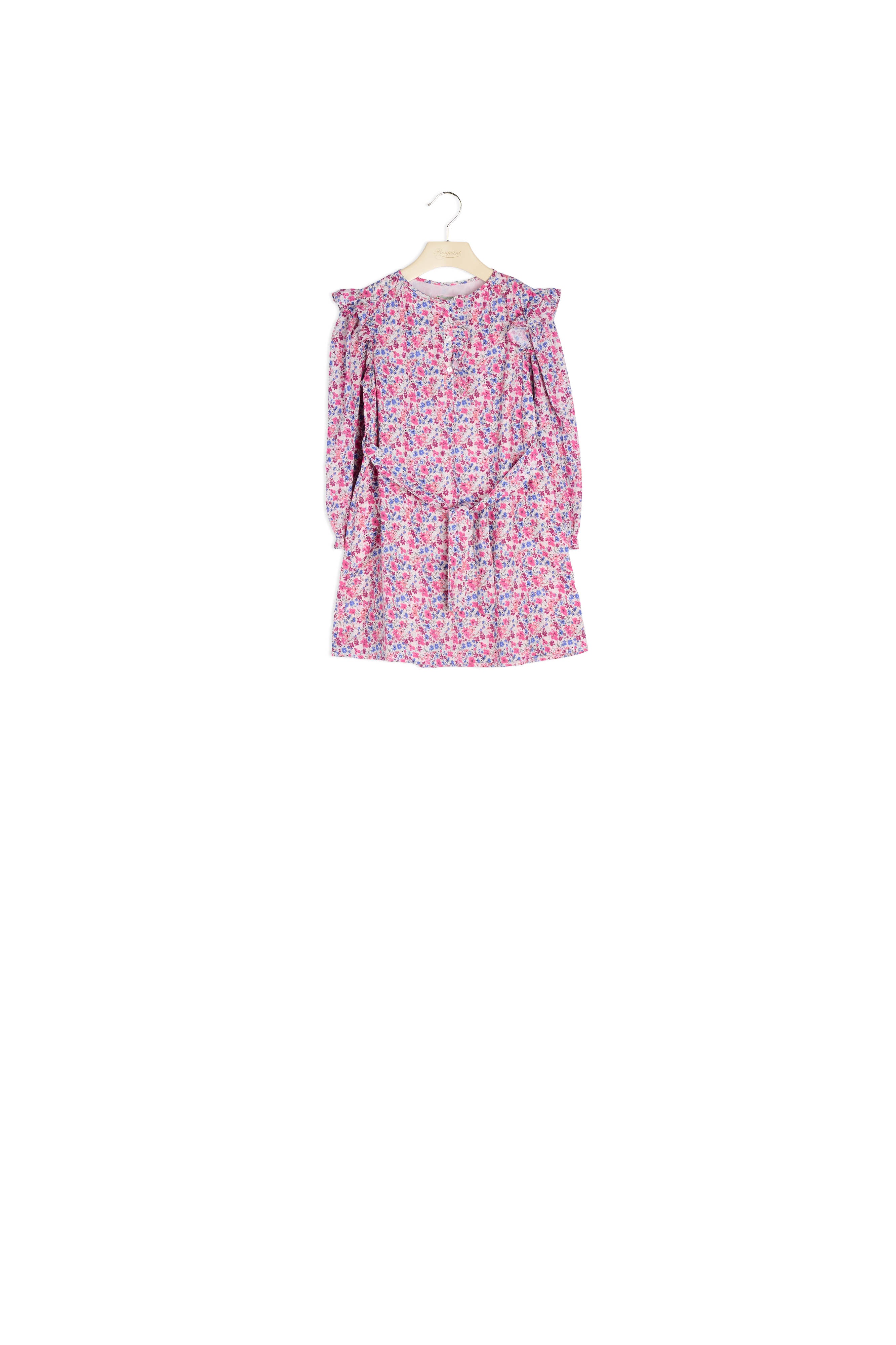 Robe en crêpe de coton fille - Bonpoint vintage