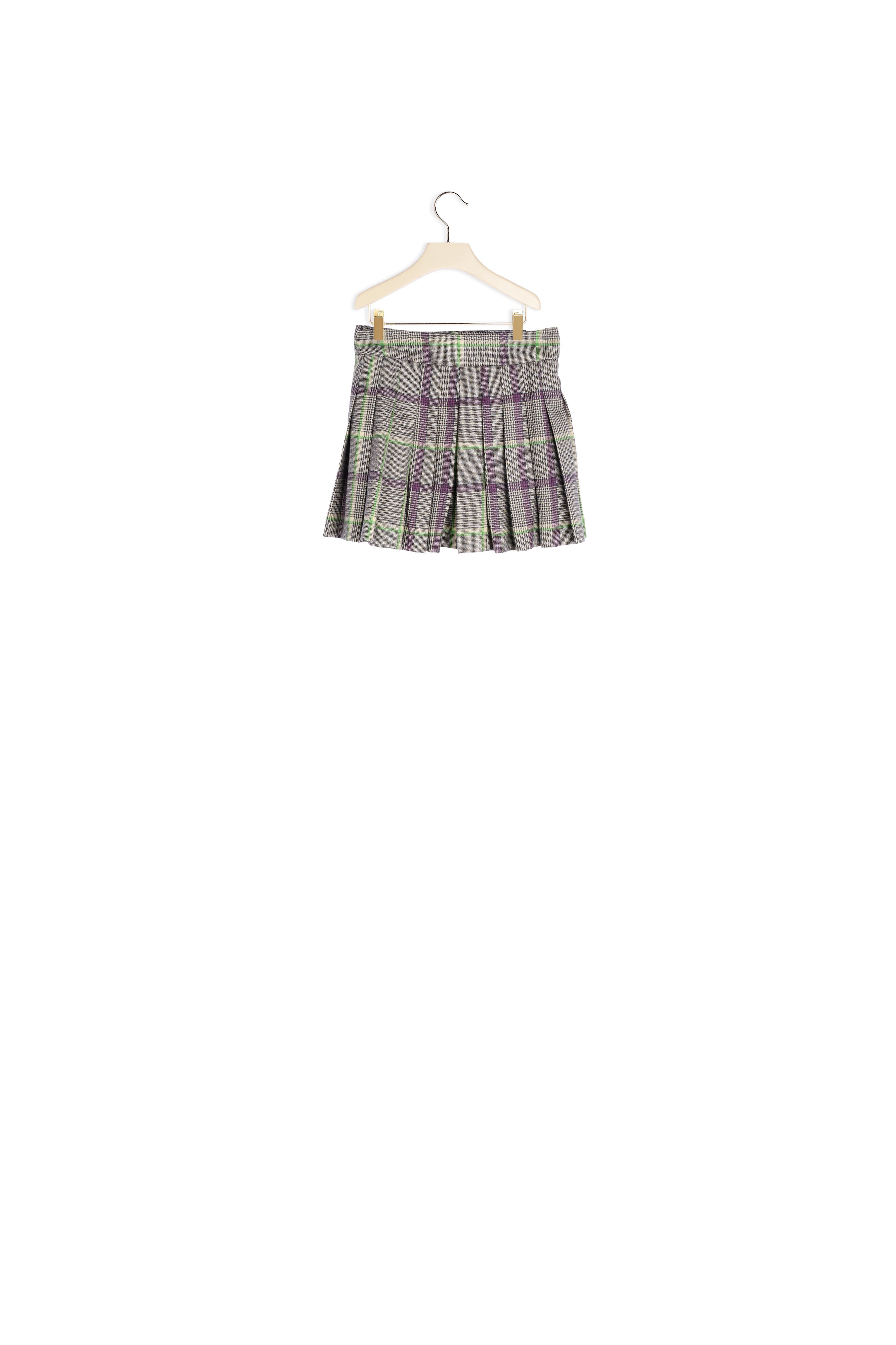 Jupe kilt à carreaux - Bonpoint vintage