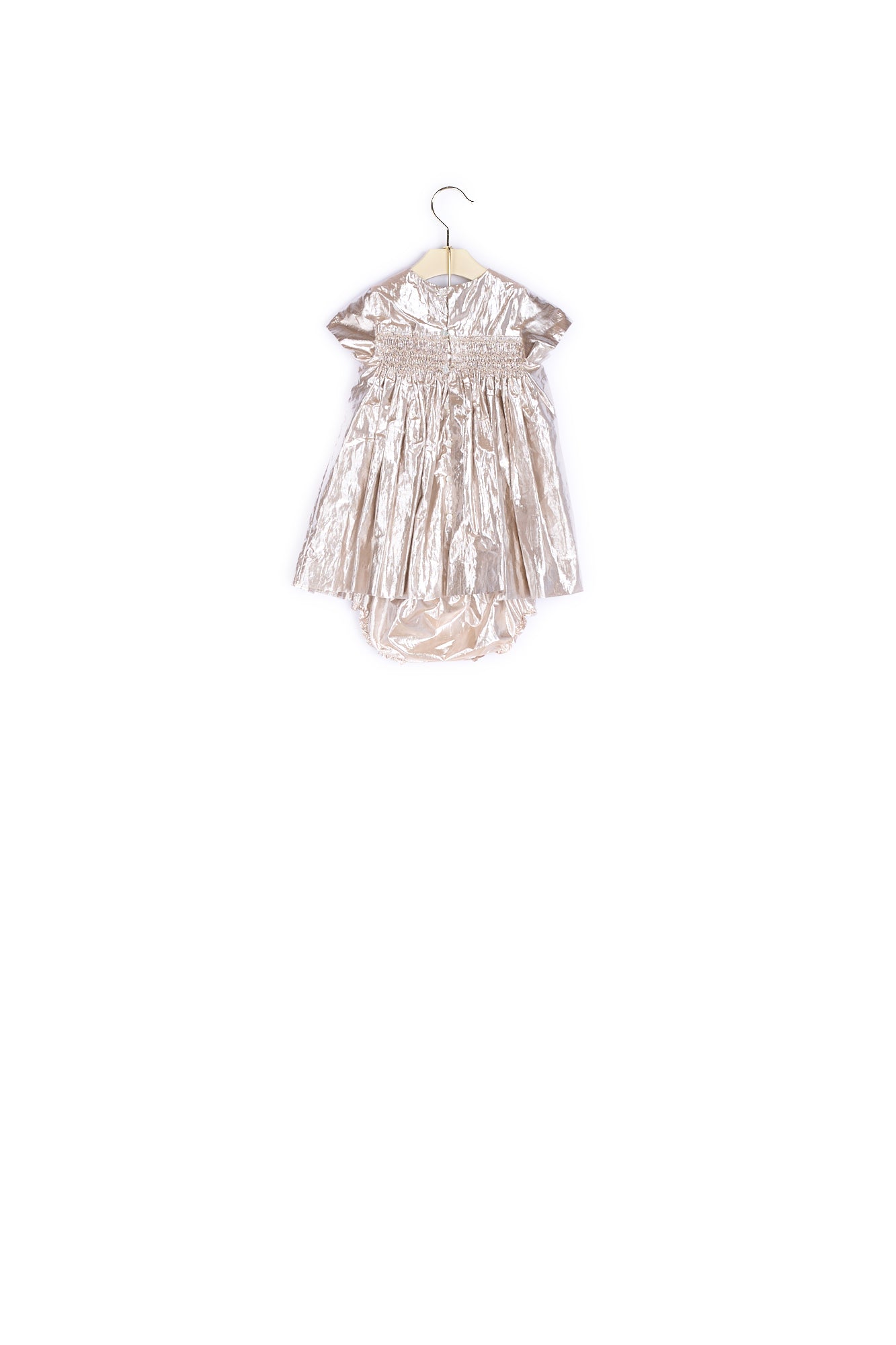 Robe habillée en taffetas bébé - Bonpoint vintage