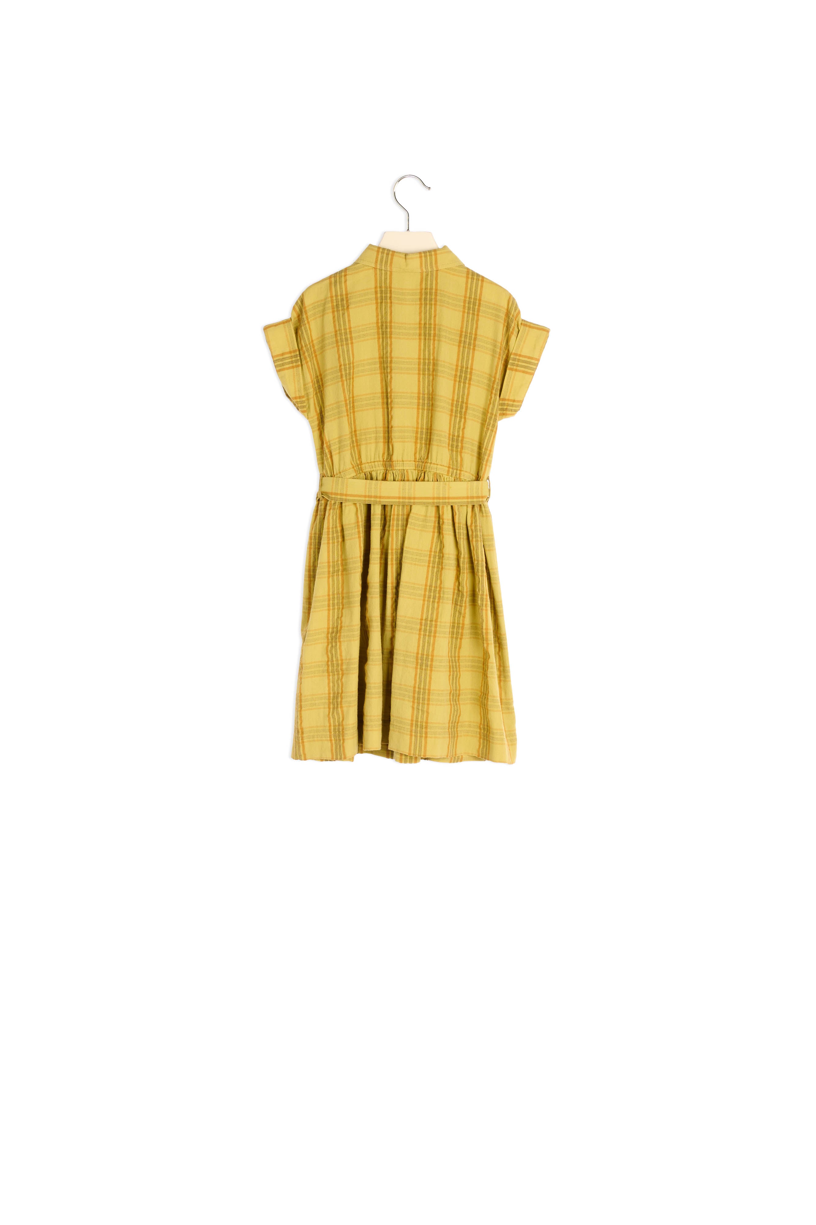 Robe en voile tissé teint fille - Bonpoint vintage