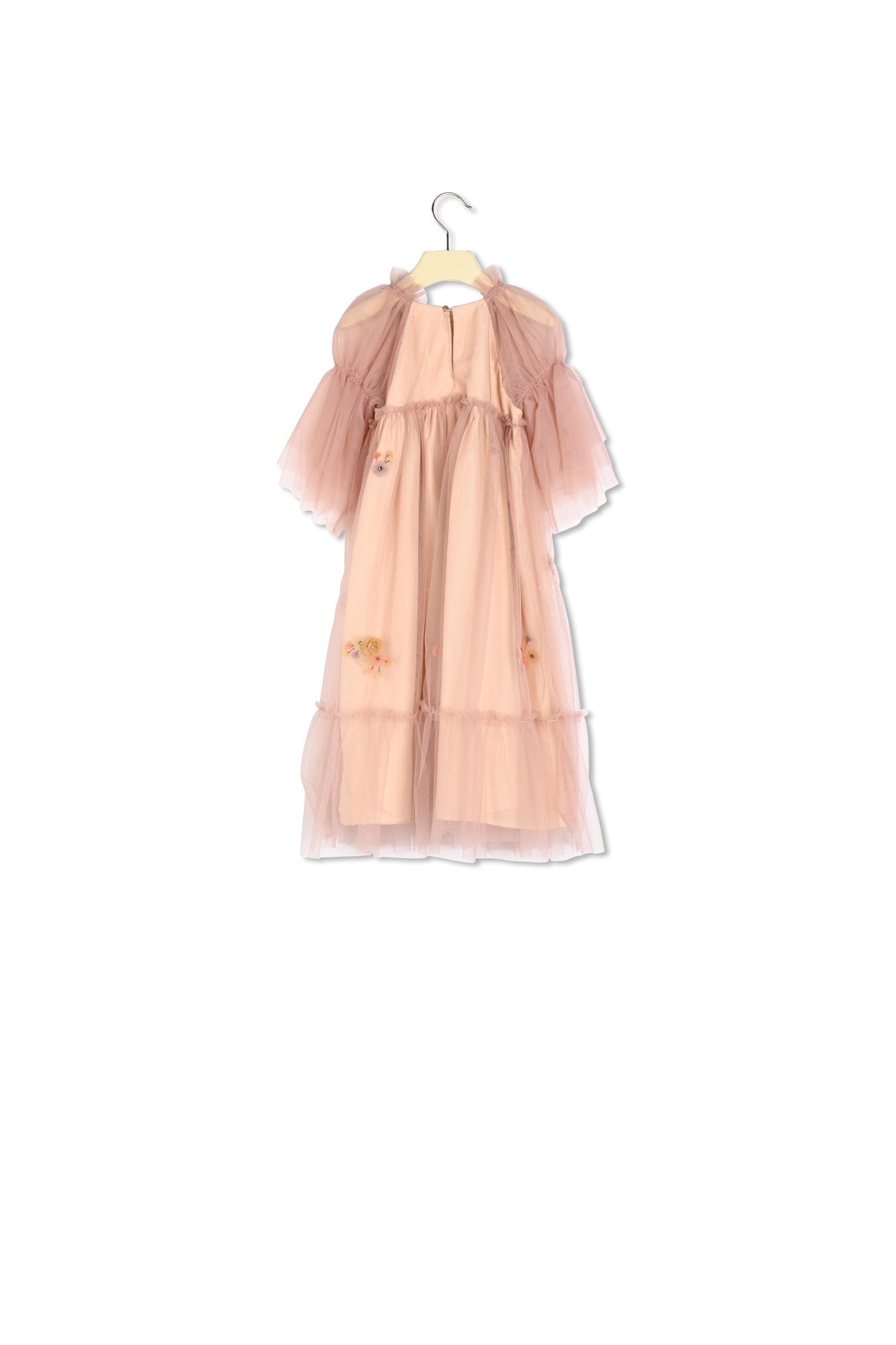 Robe Palace tulle brodé - Bonpoint vintage