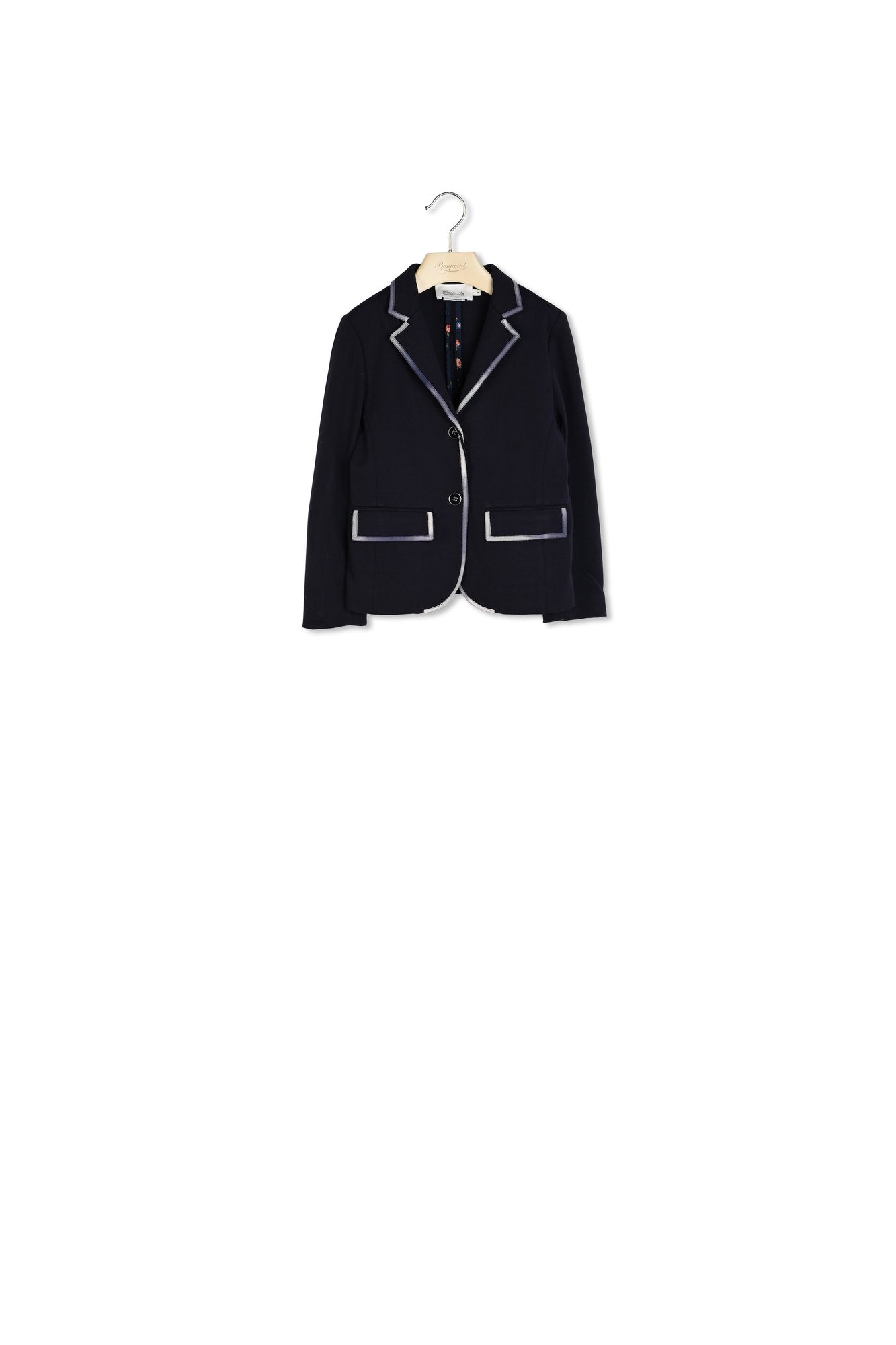 Veste à détail gros grain dip dye - Bonpoint vintage