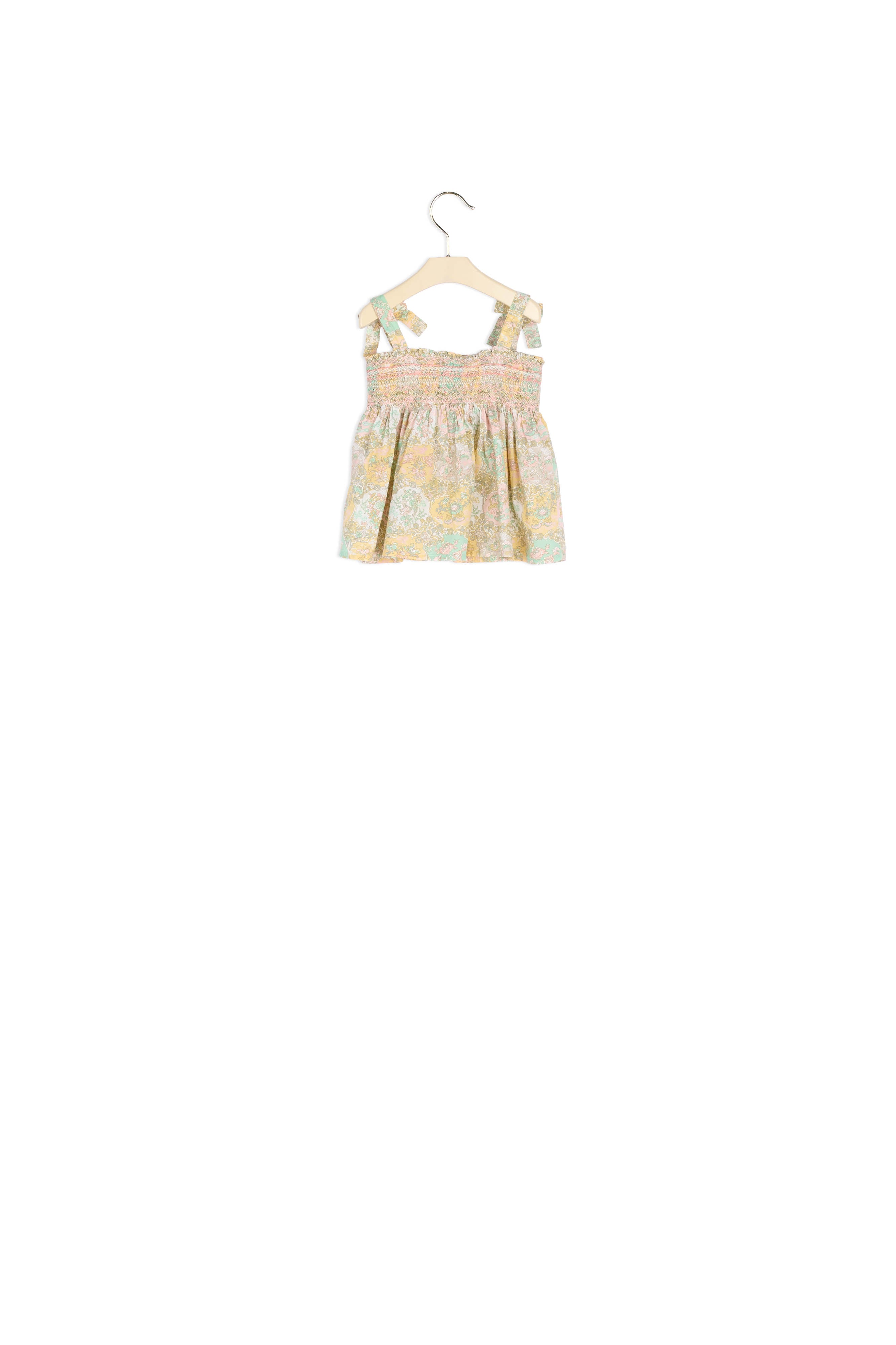 Blouse en tissu Liberty exclusif fille - Bonpoint vintage