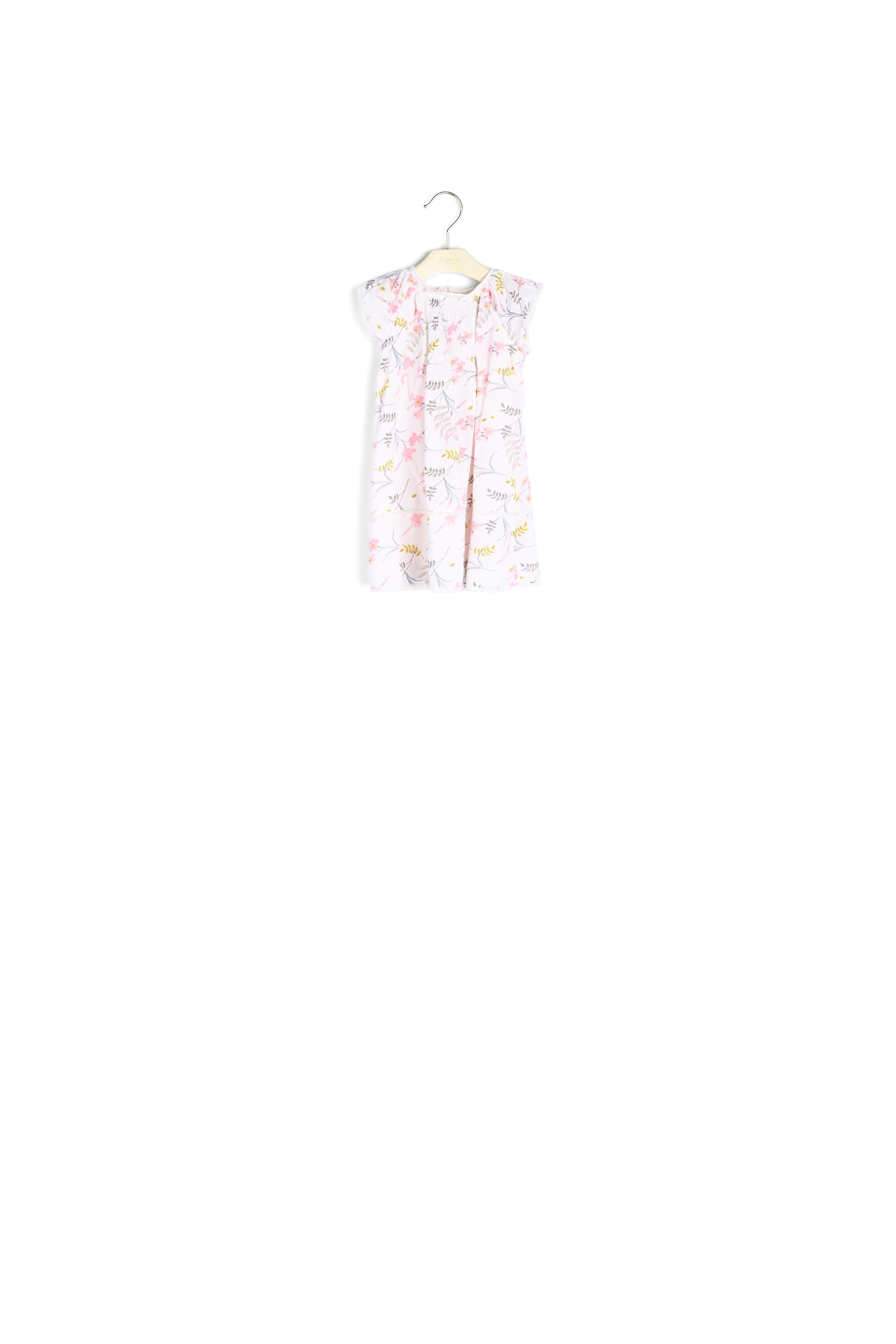 Robe florale à détails dentelle Lilly - Bonpoint vintage