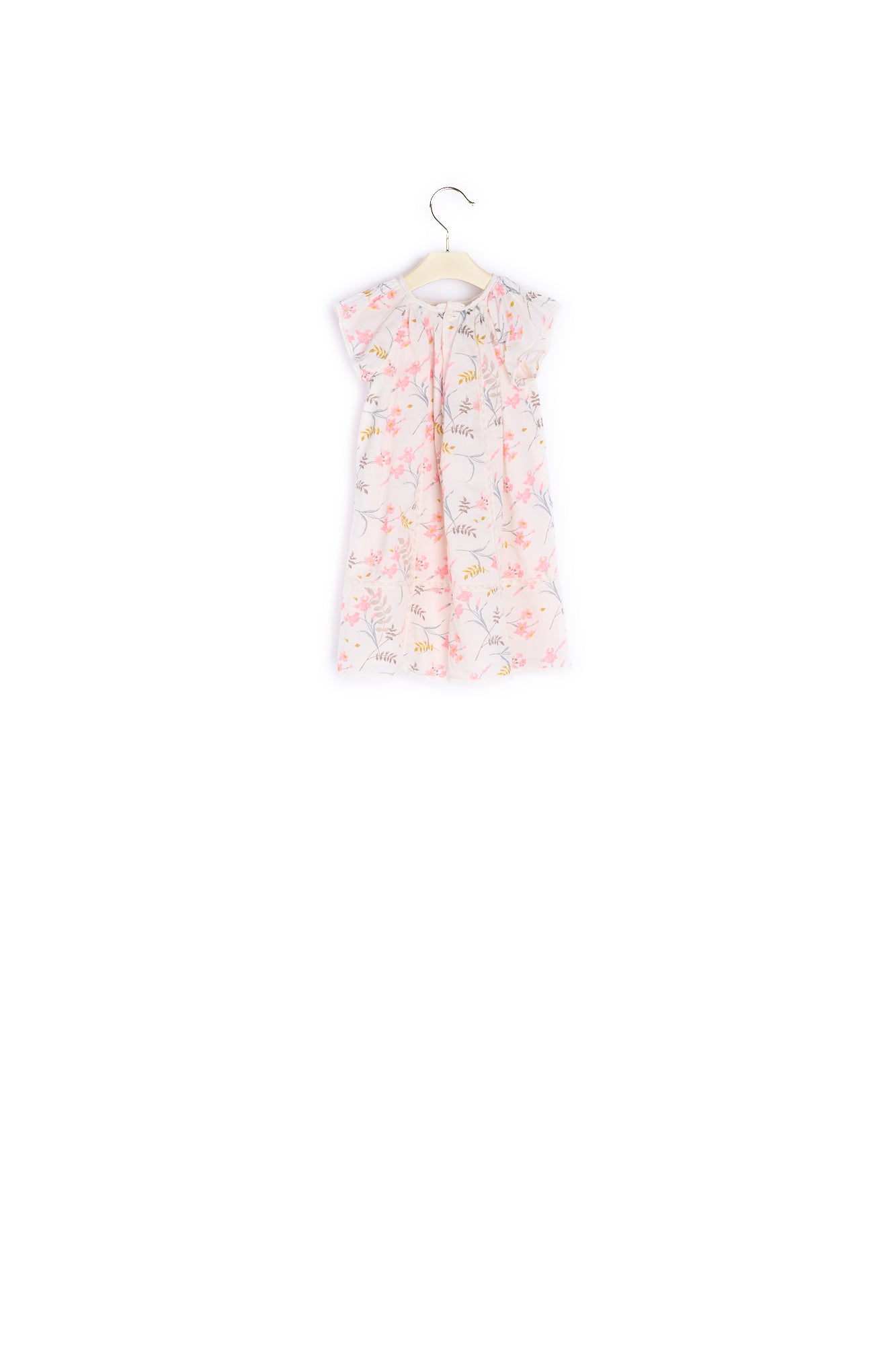 Robe florale à détails dentelle Lilly - Bonpoint vintage