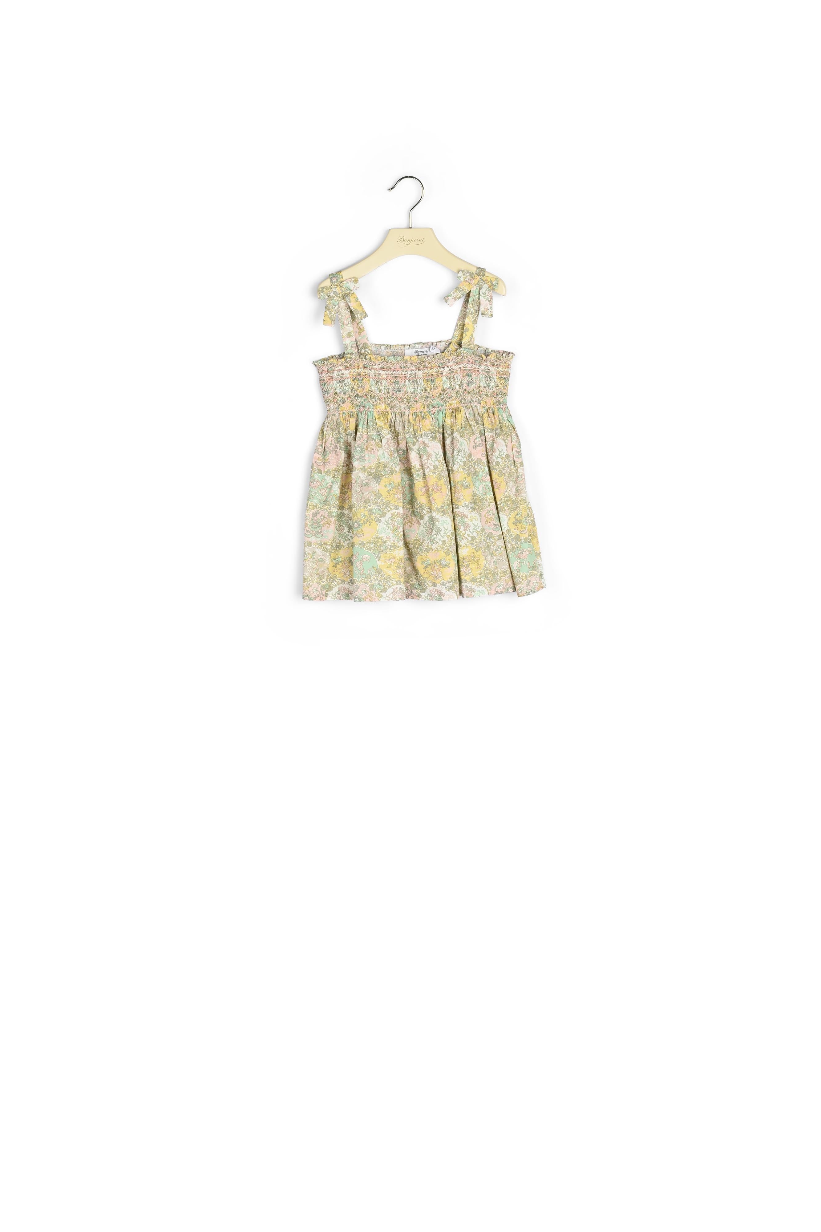Blouse en tissu Liberty exclusif - Bonpoint vintage