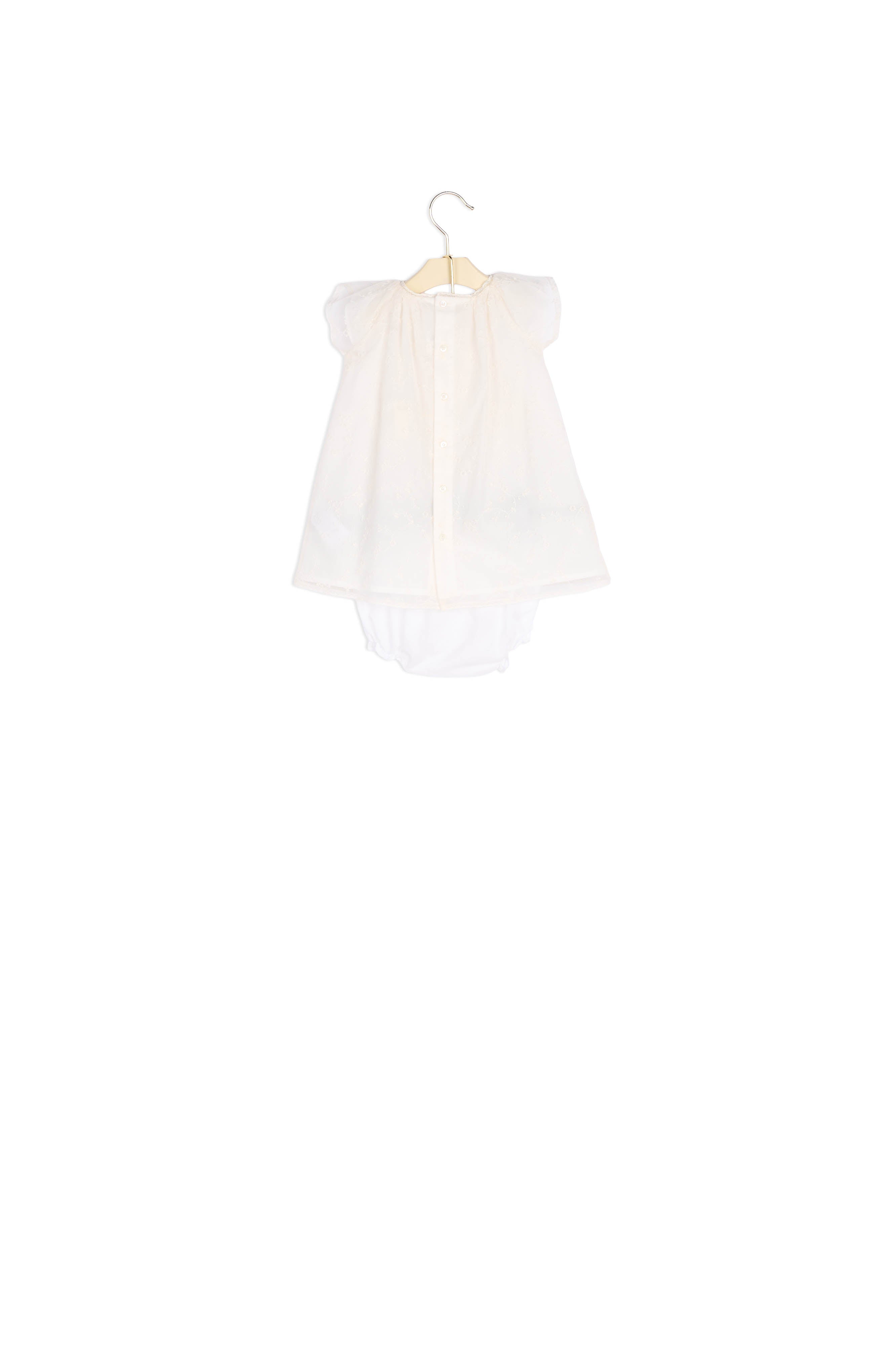 Robe et Bloomer habillés Nuage - Bonpoint vintage