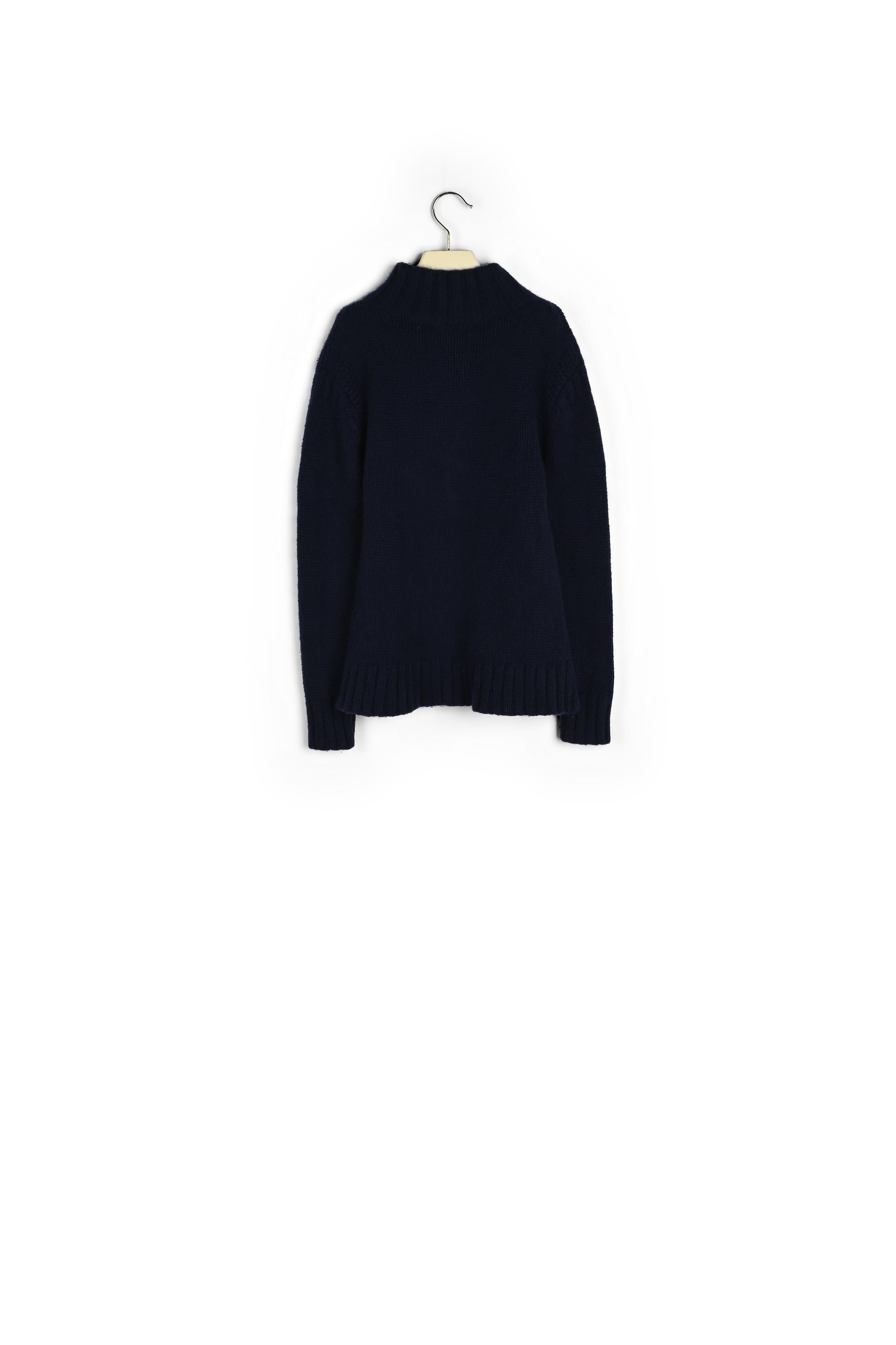 Pull en cachemire à col montant - Bonpoint vintage