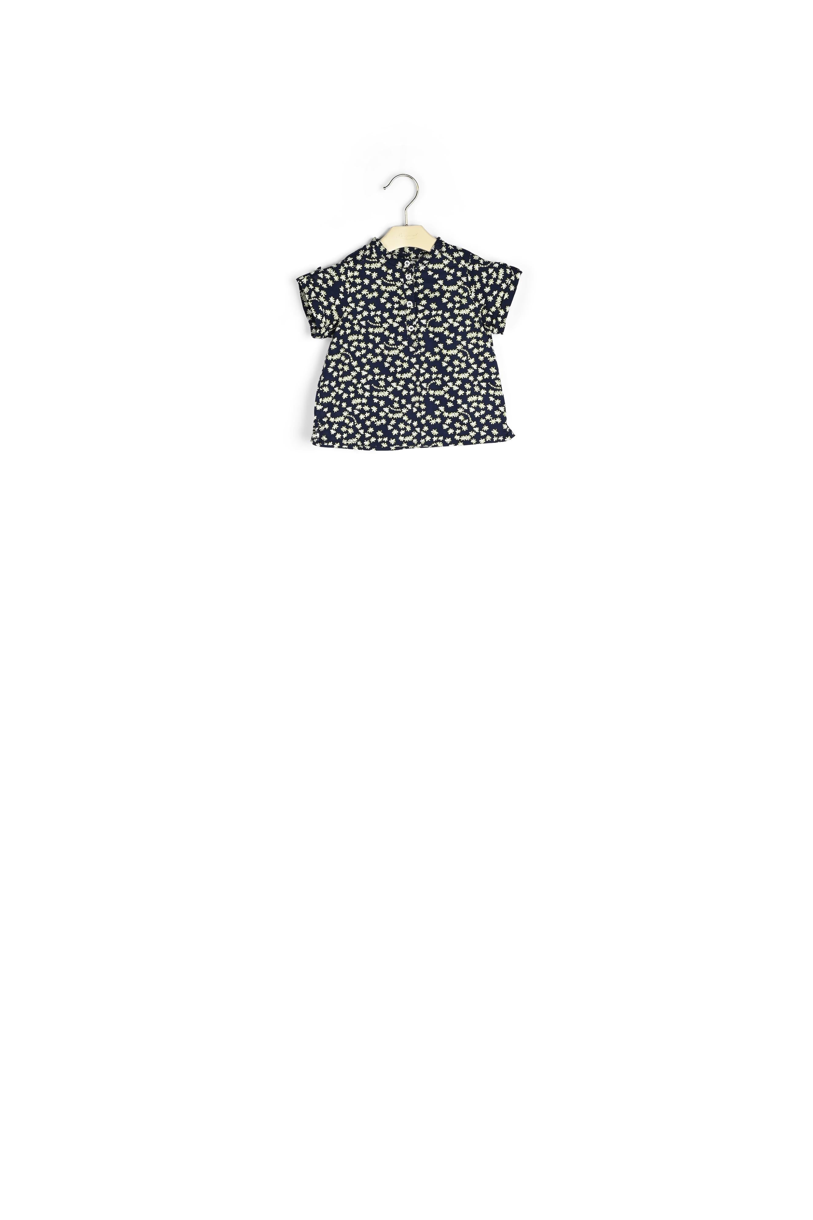 Chemise en coton imprimé - Bonpoint vintage