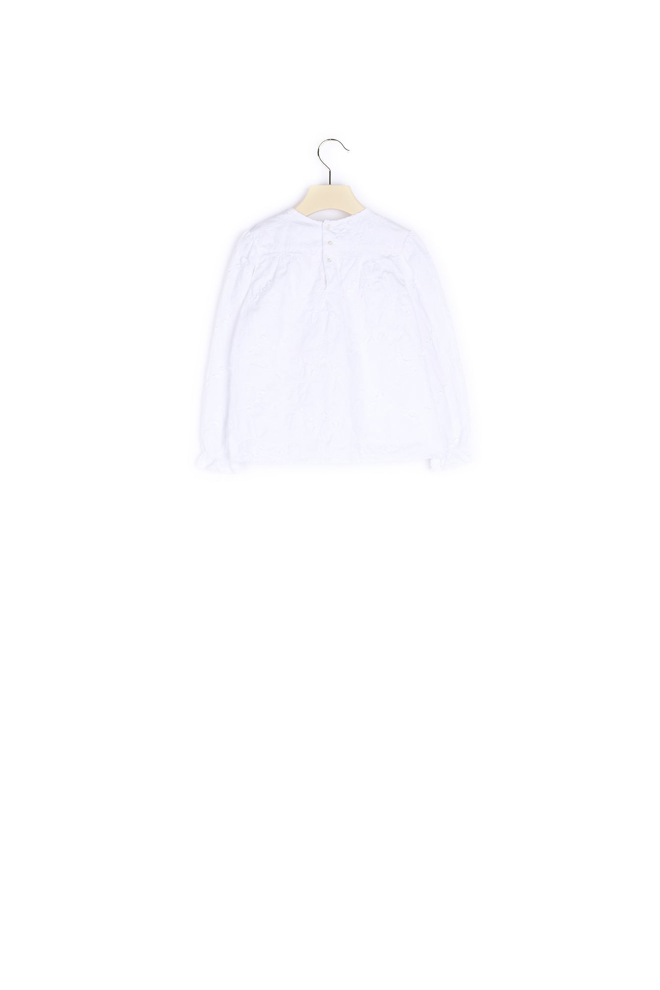 Blouse twill brodé fille - Bonpoint vintage