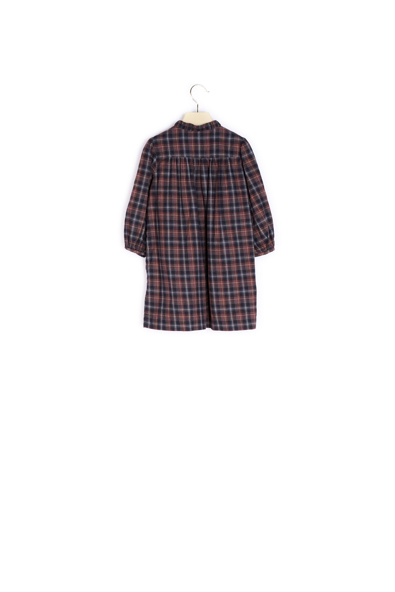 Robe smockée à carreaux fille - Bonpoint vintage
