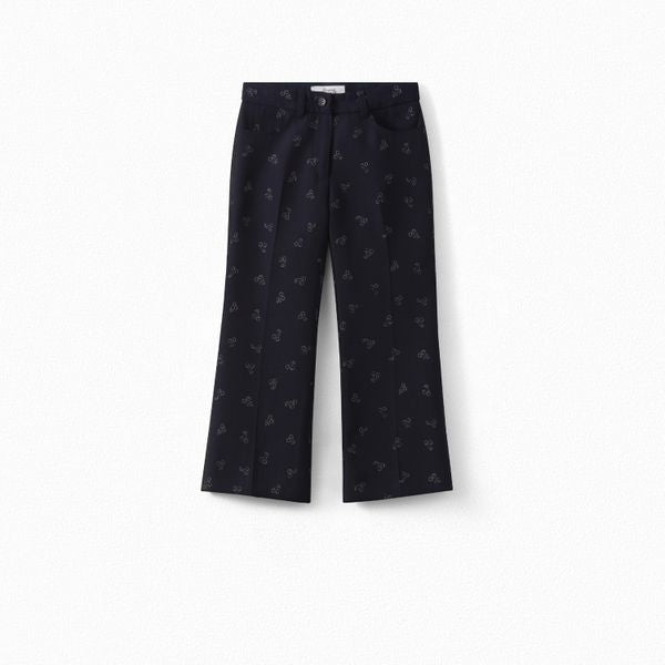 Pantalon jacquard - Bonpoint vintage