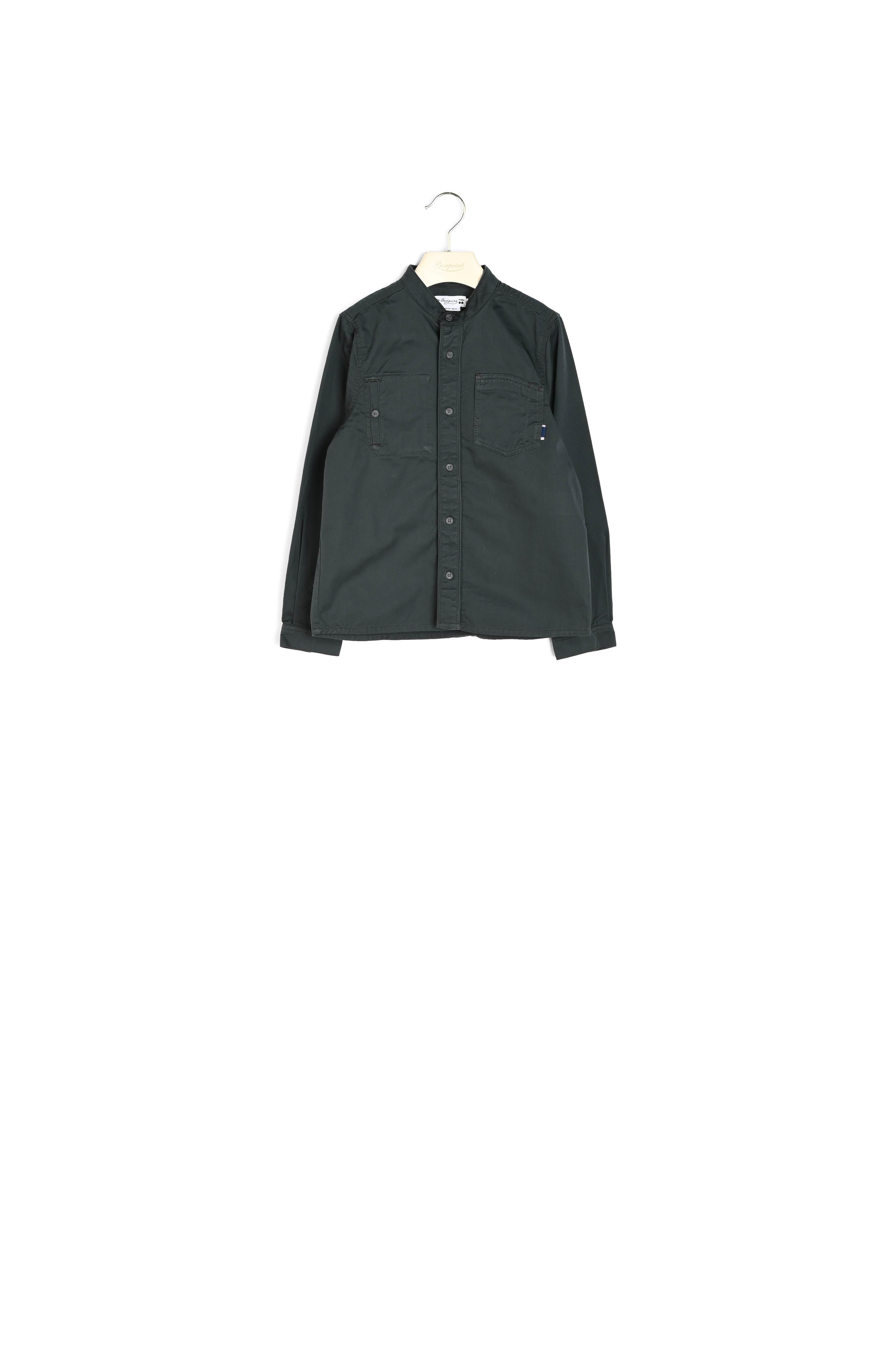 Chemise à col mao - Bonpoint vintage