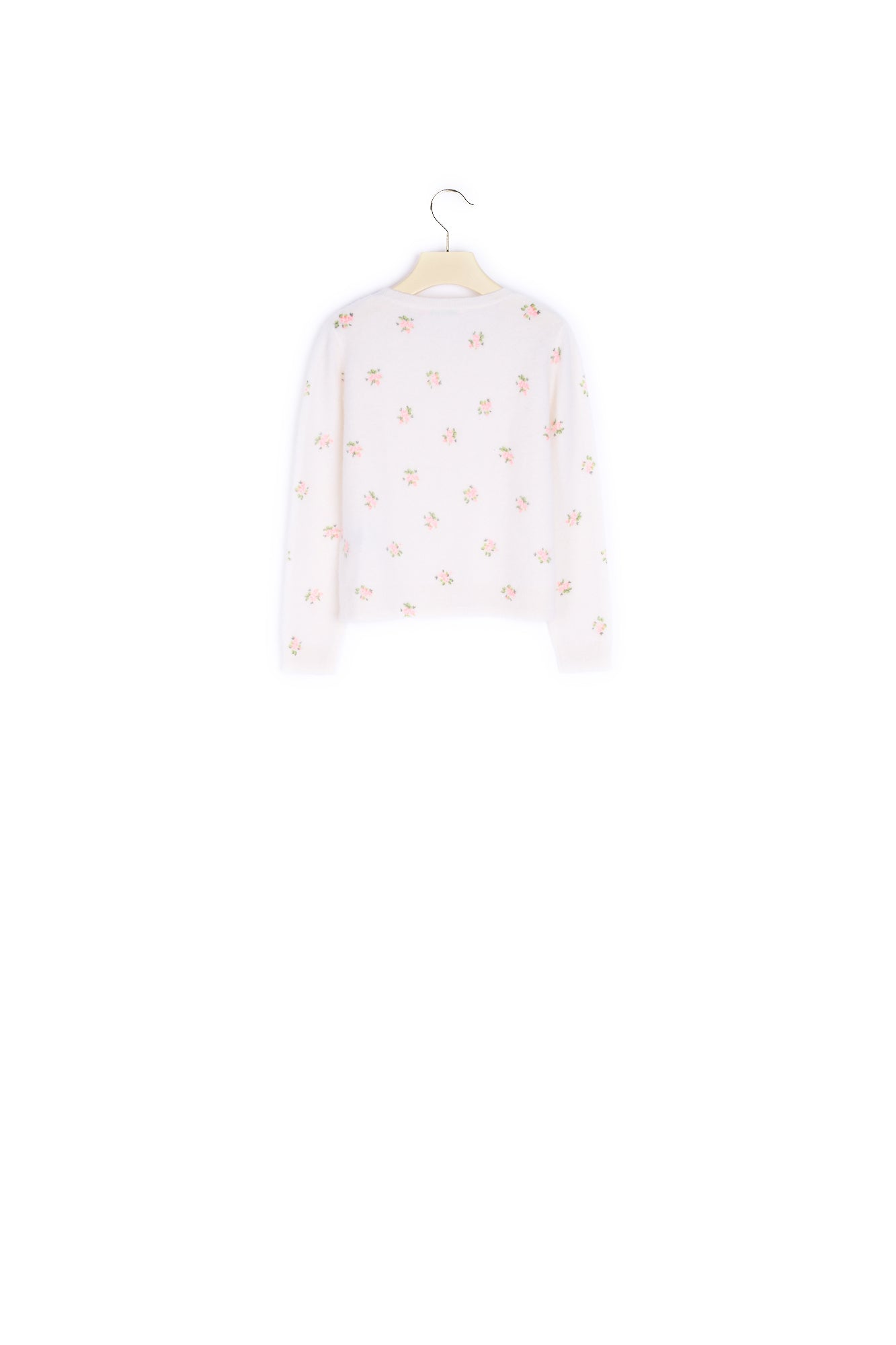 Cardigan en cachemire imprimé fille - Bonpoint vintage