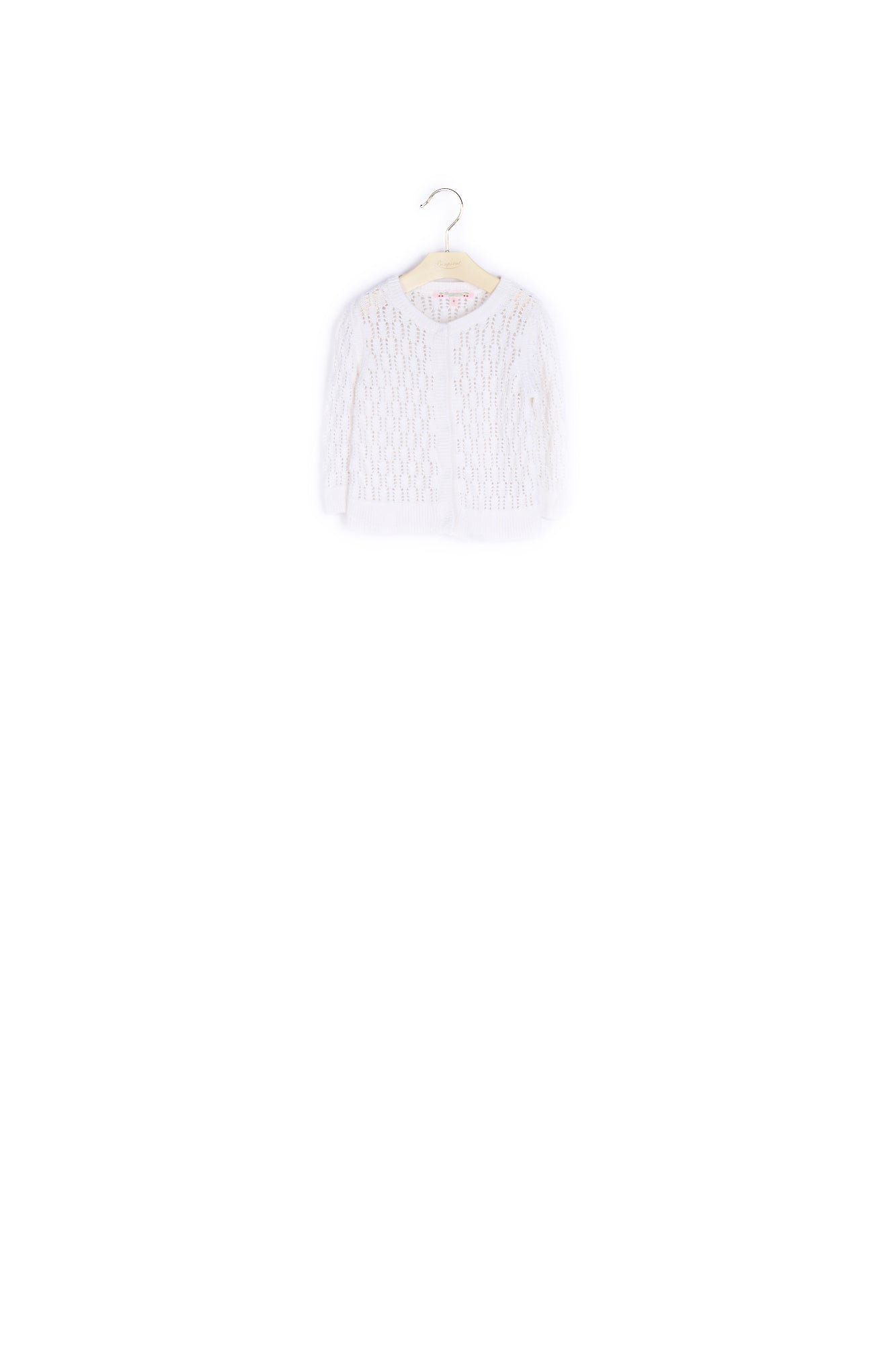 Cardigan ajouré - Bonpoint vintage