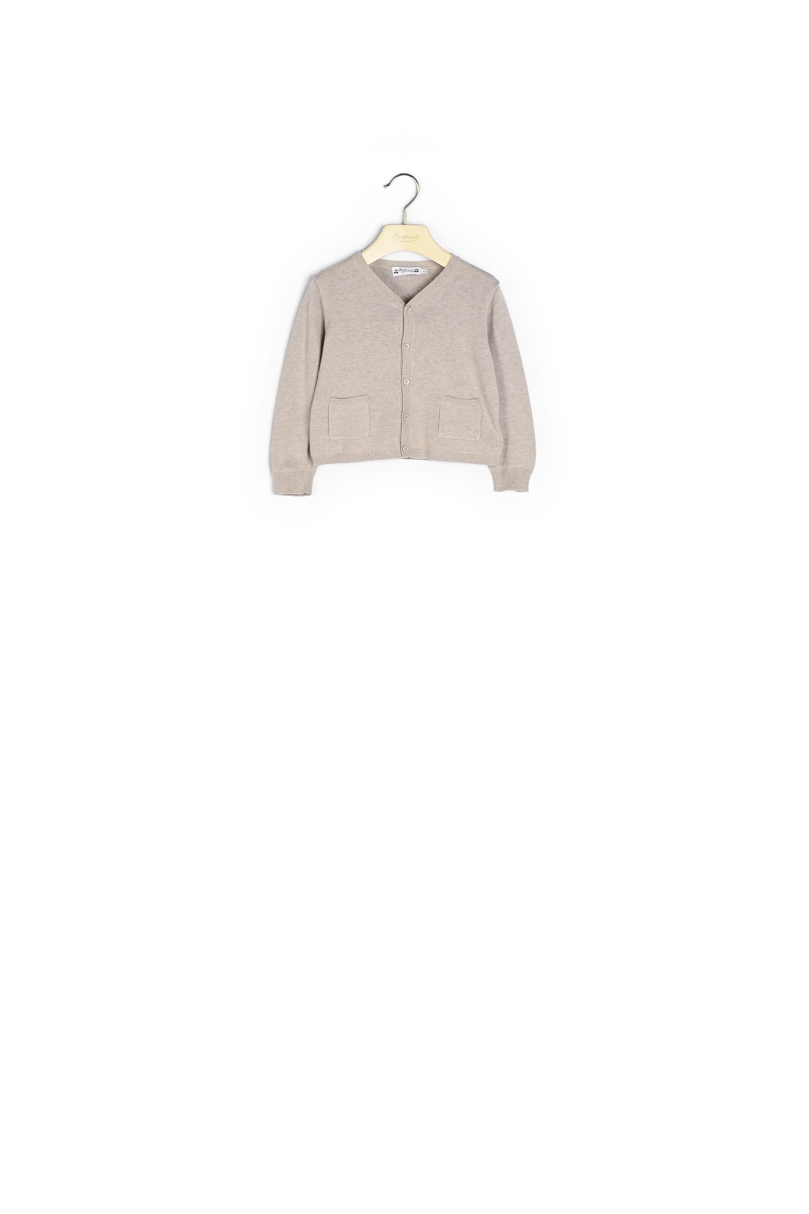 Cardigan avec blason brodé - Bonpoint vintage
