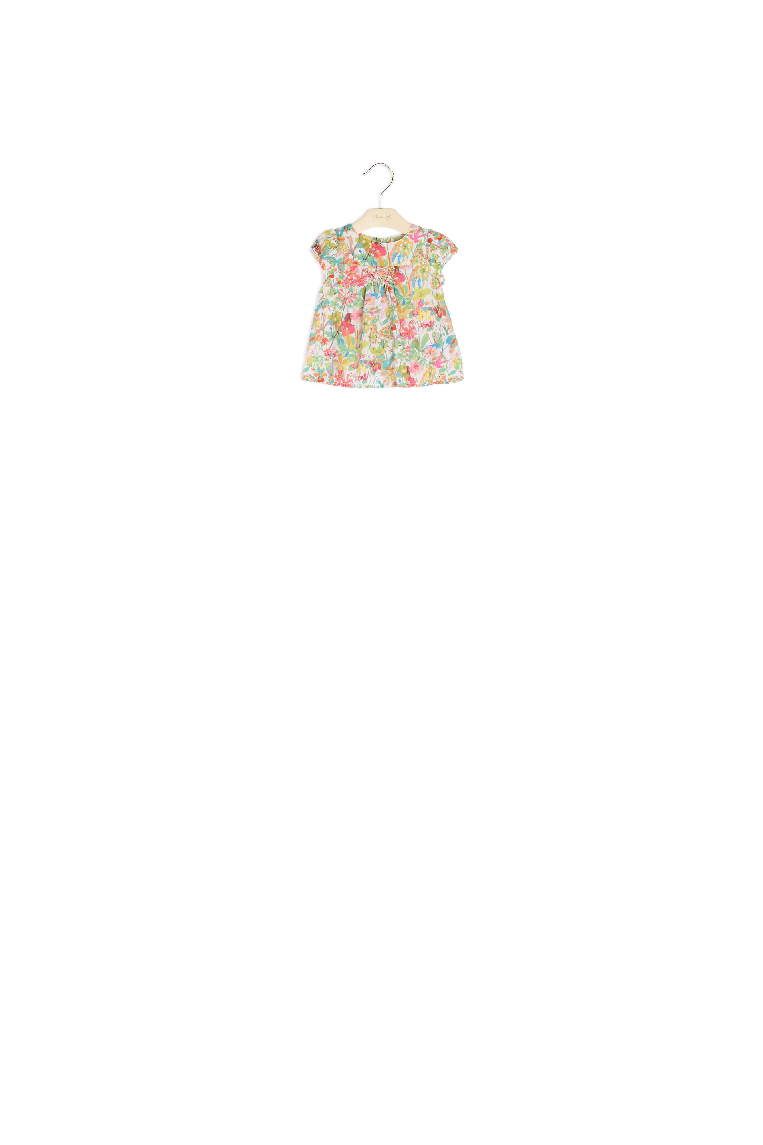 Blouse Nizon imprimée Liberty - Bonpoint vintage