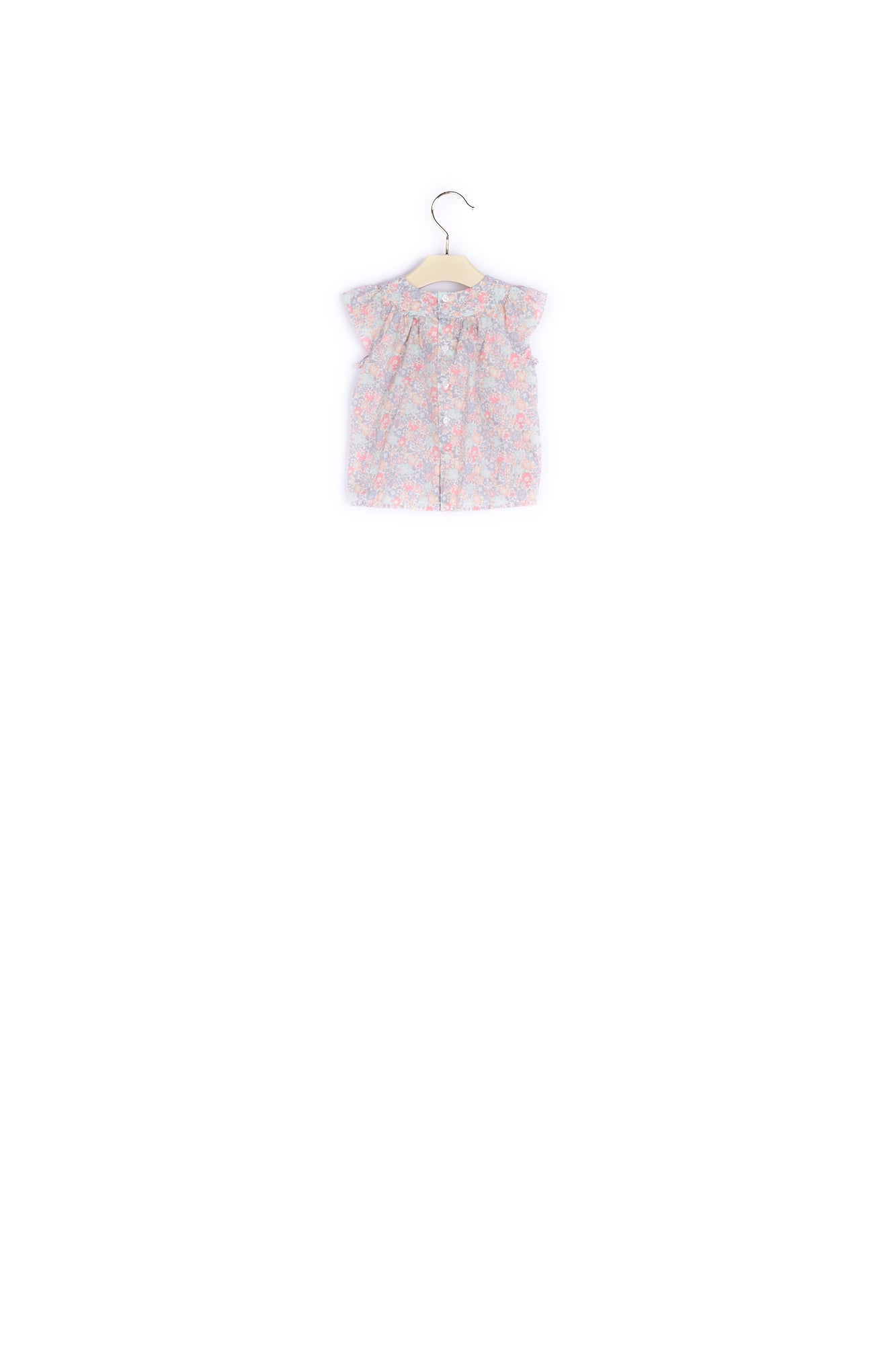 Blouse Lala motif Liberty - Bonpoint vintage