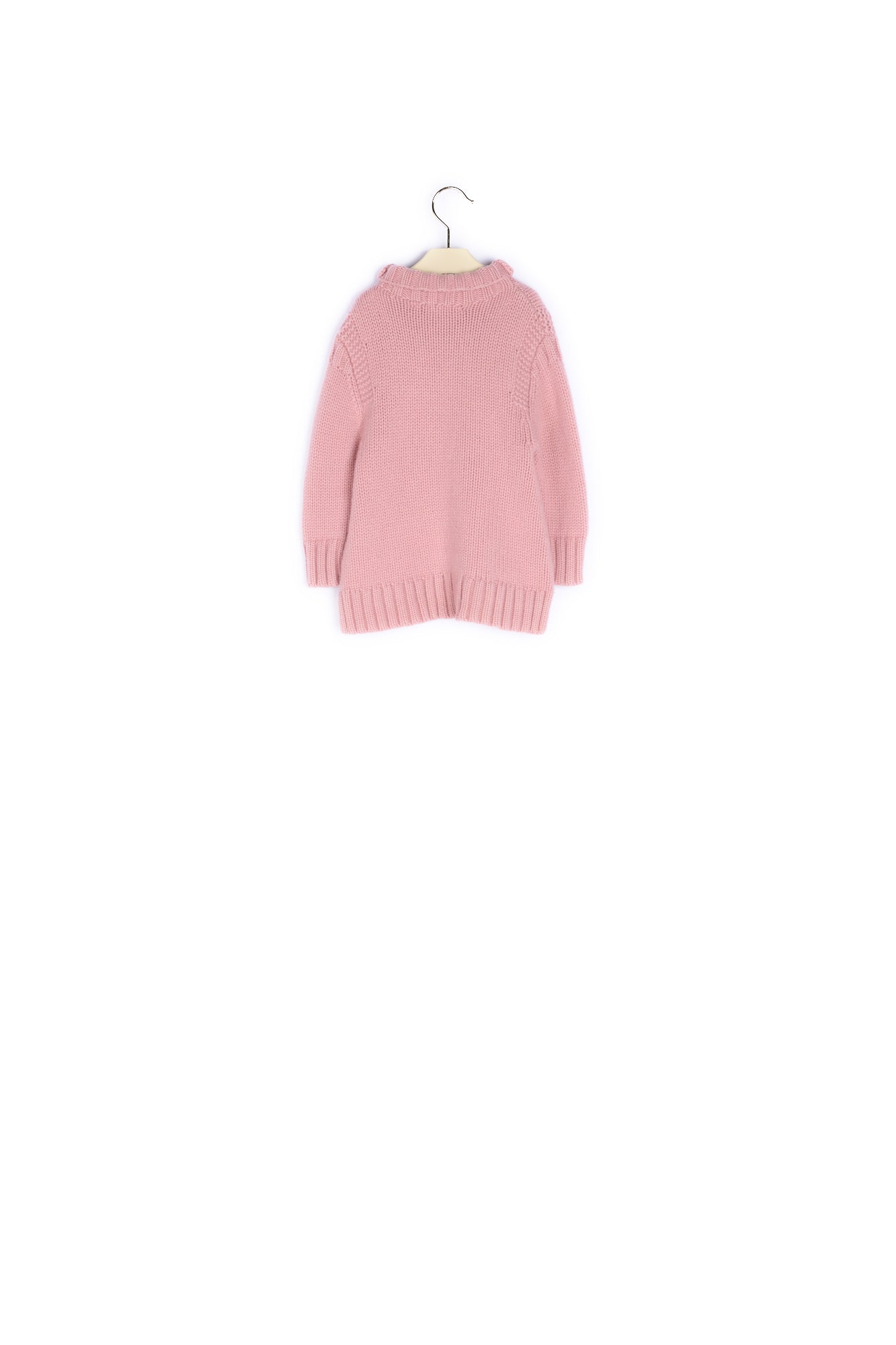 Pull fille en cachemire à col montant - Bonpoint vintage