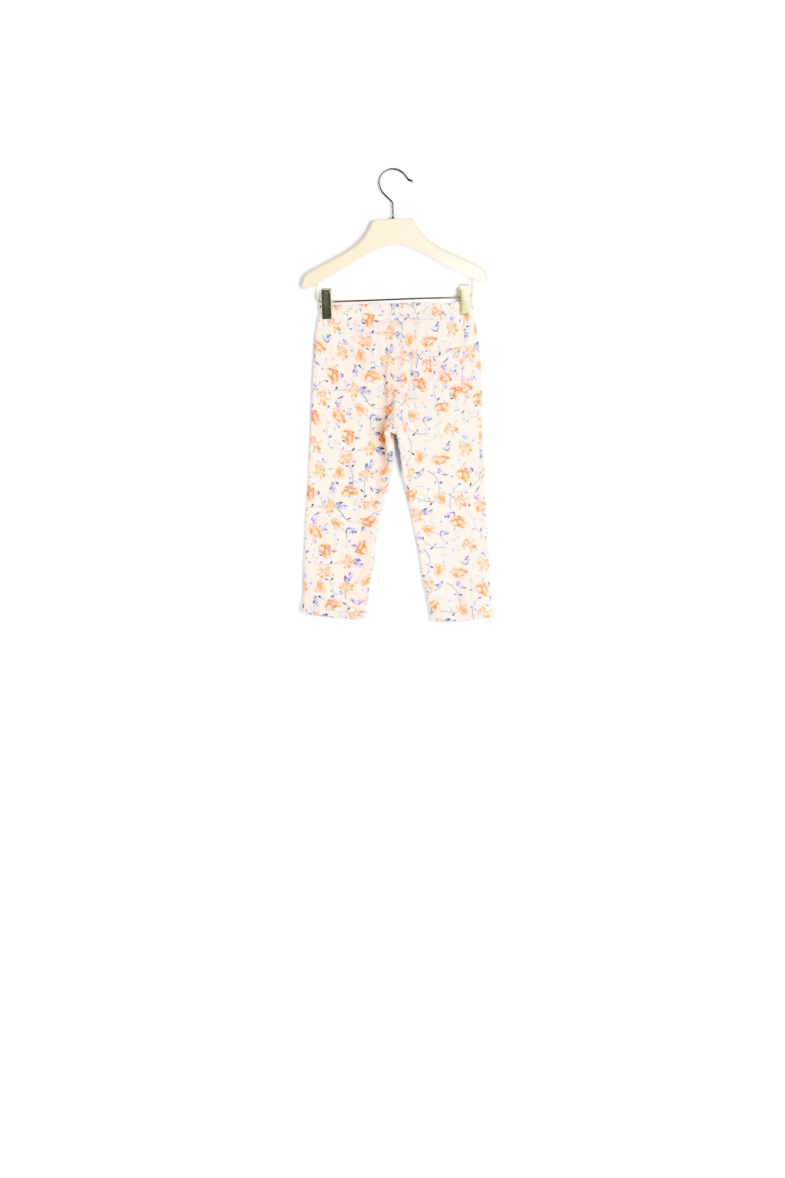Pantalon en twill imprimé bébé - Bonpoint vintage