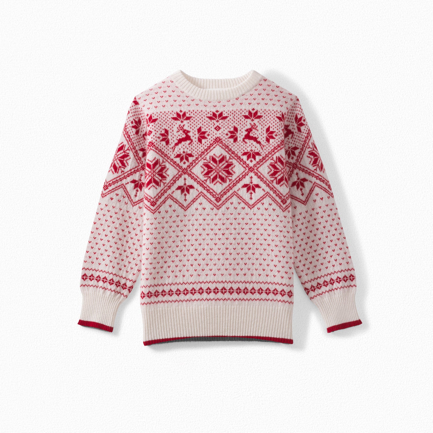 Pull jacquard rennes - Bonpoint vintage