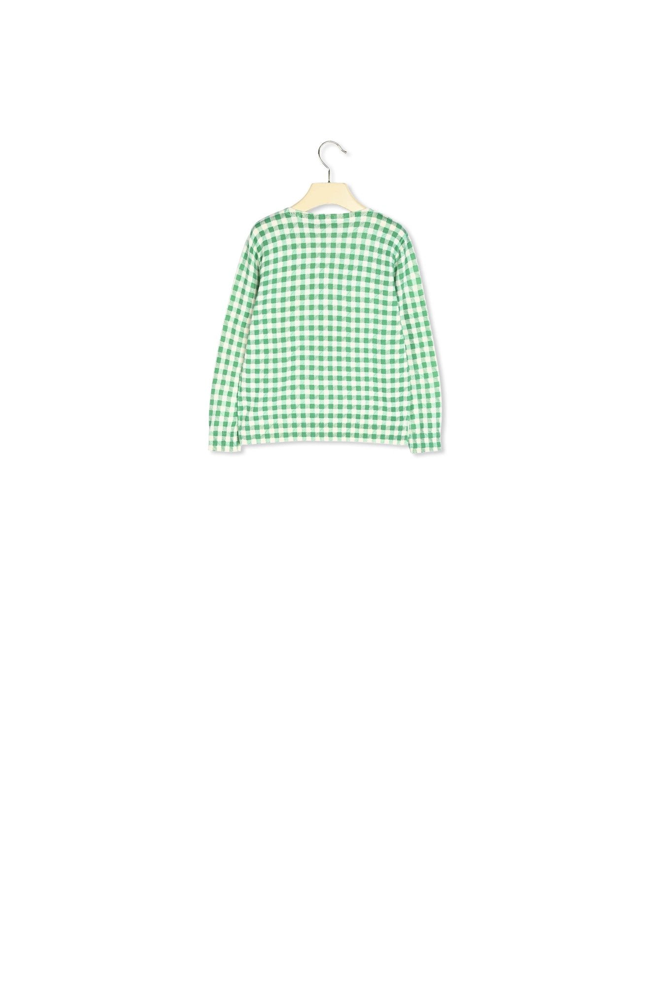 Cardigan à carreaux - Bonpoint vintage