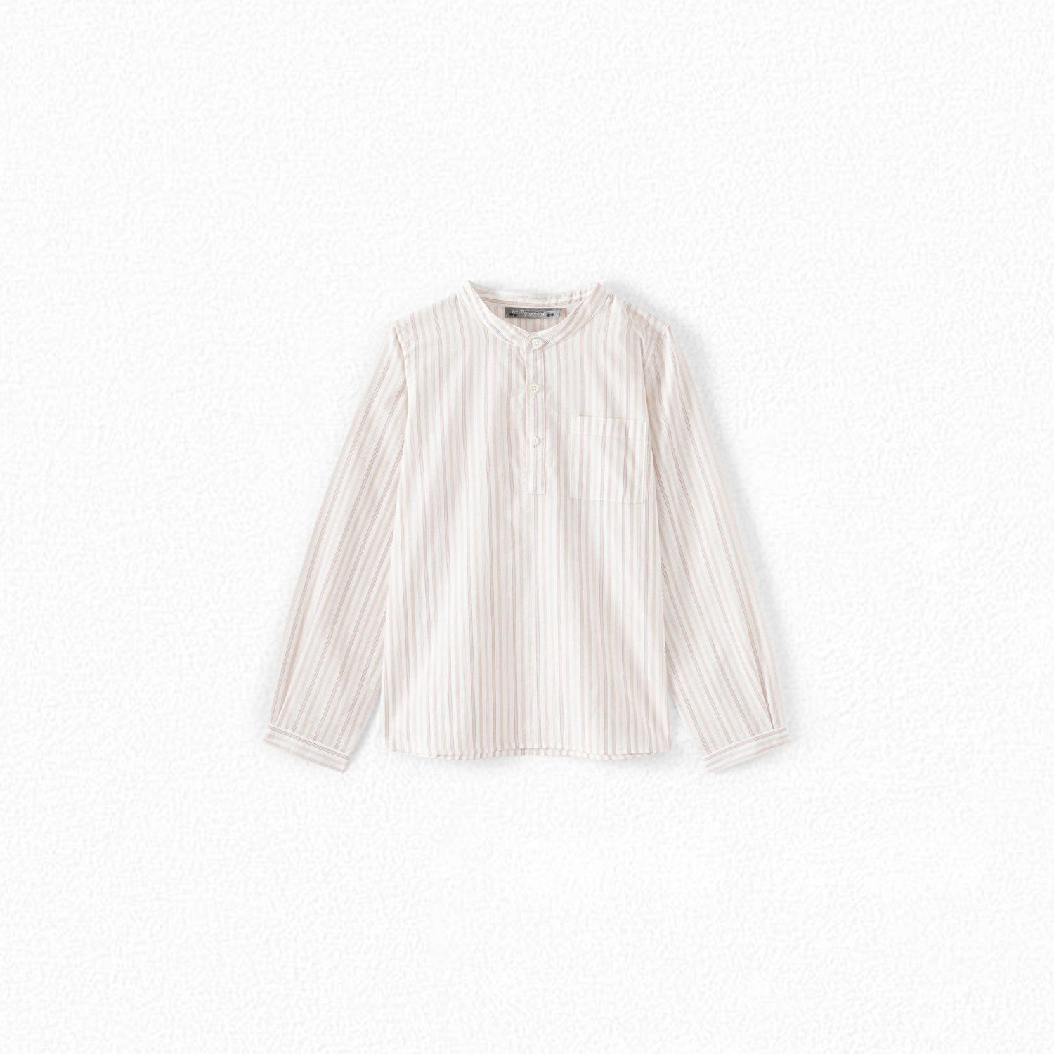 Chemise en popeline rayée - Bonpoint vintage