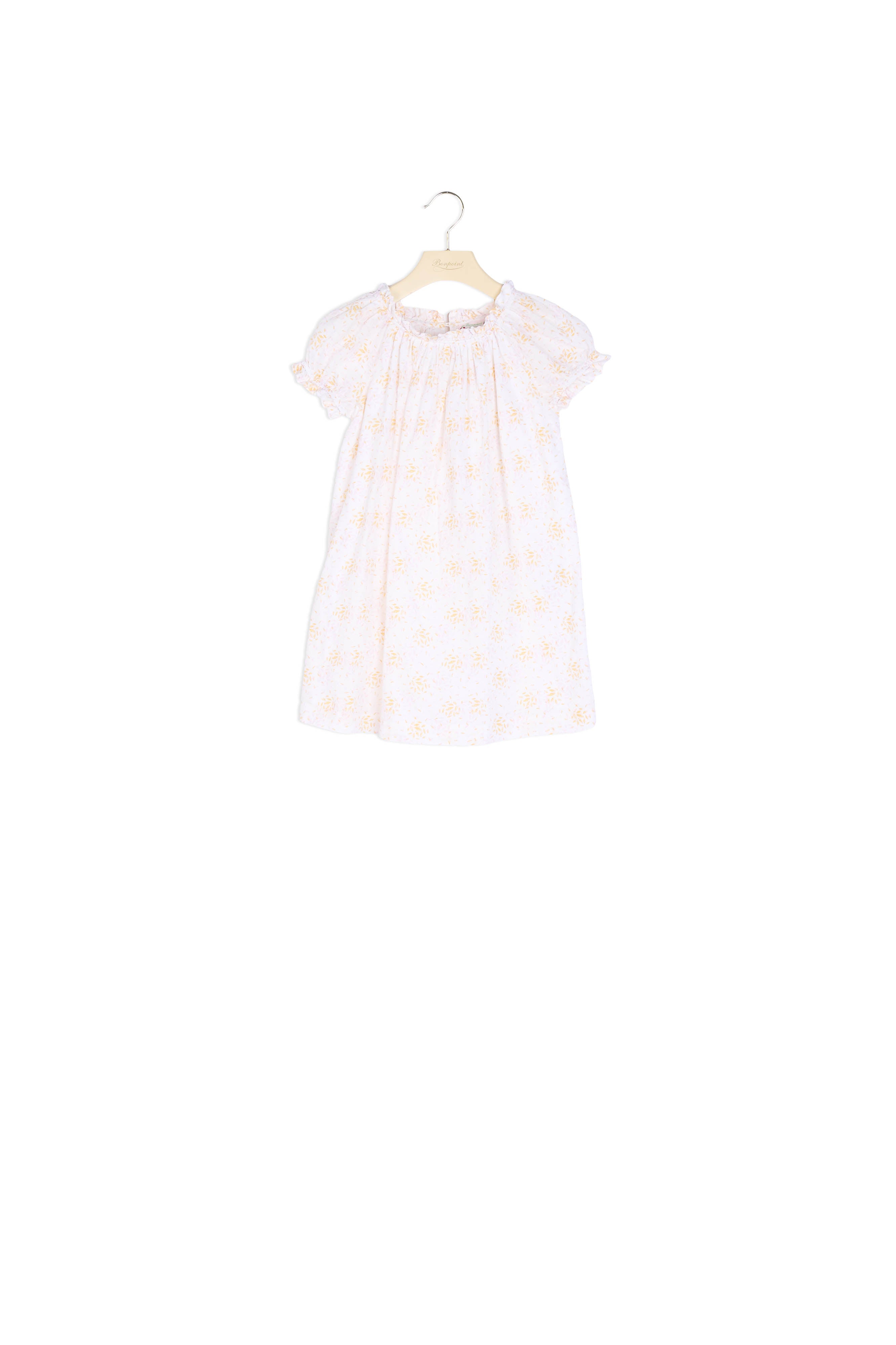 Robe à col volanté fille - Bonpoint vintage