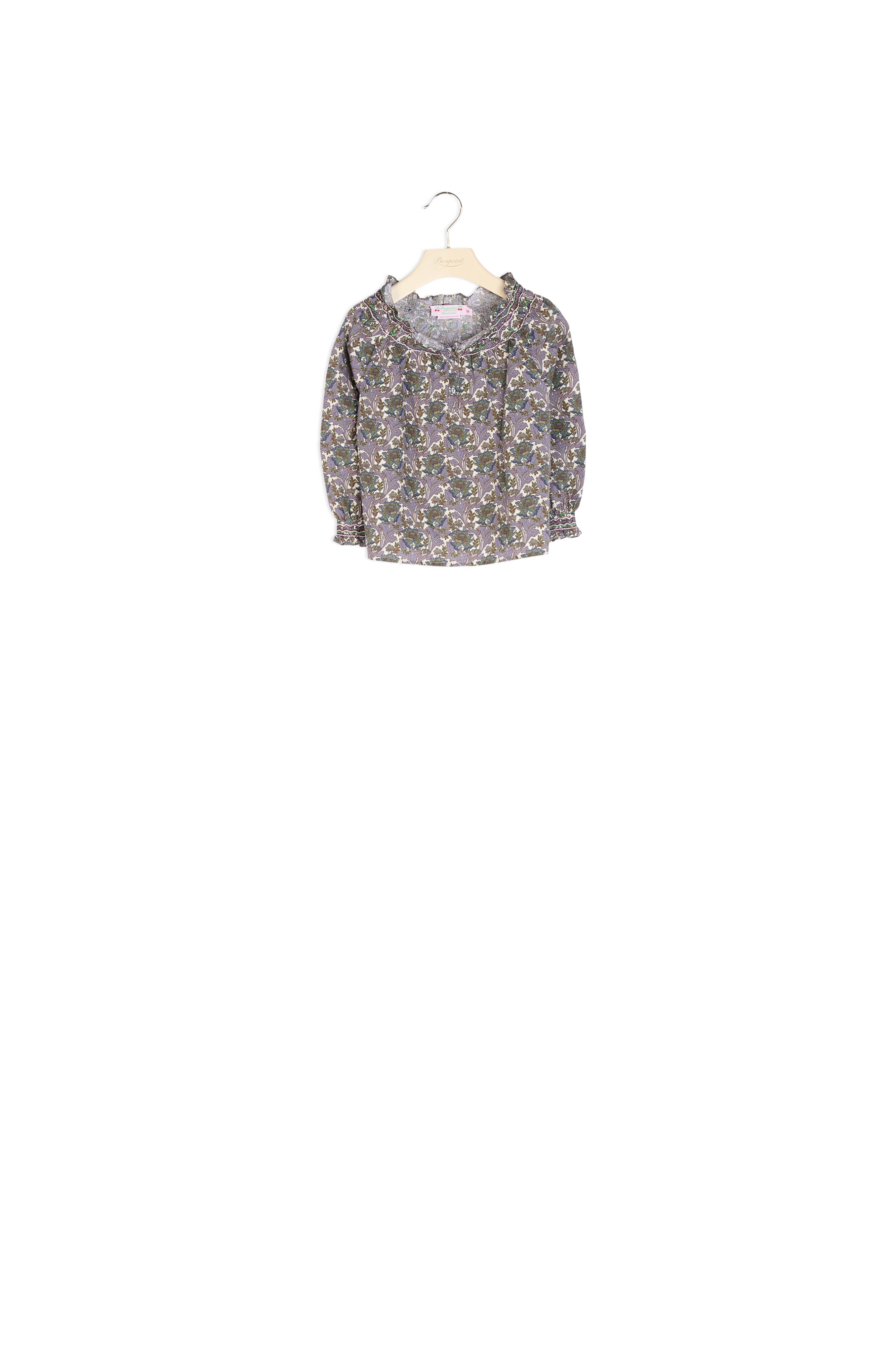 Blouse en tissu Liberty - Bonpoint vintage