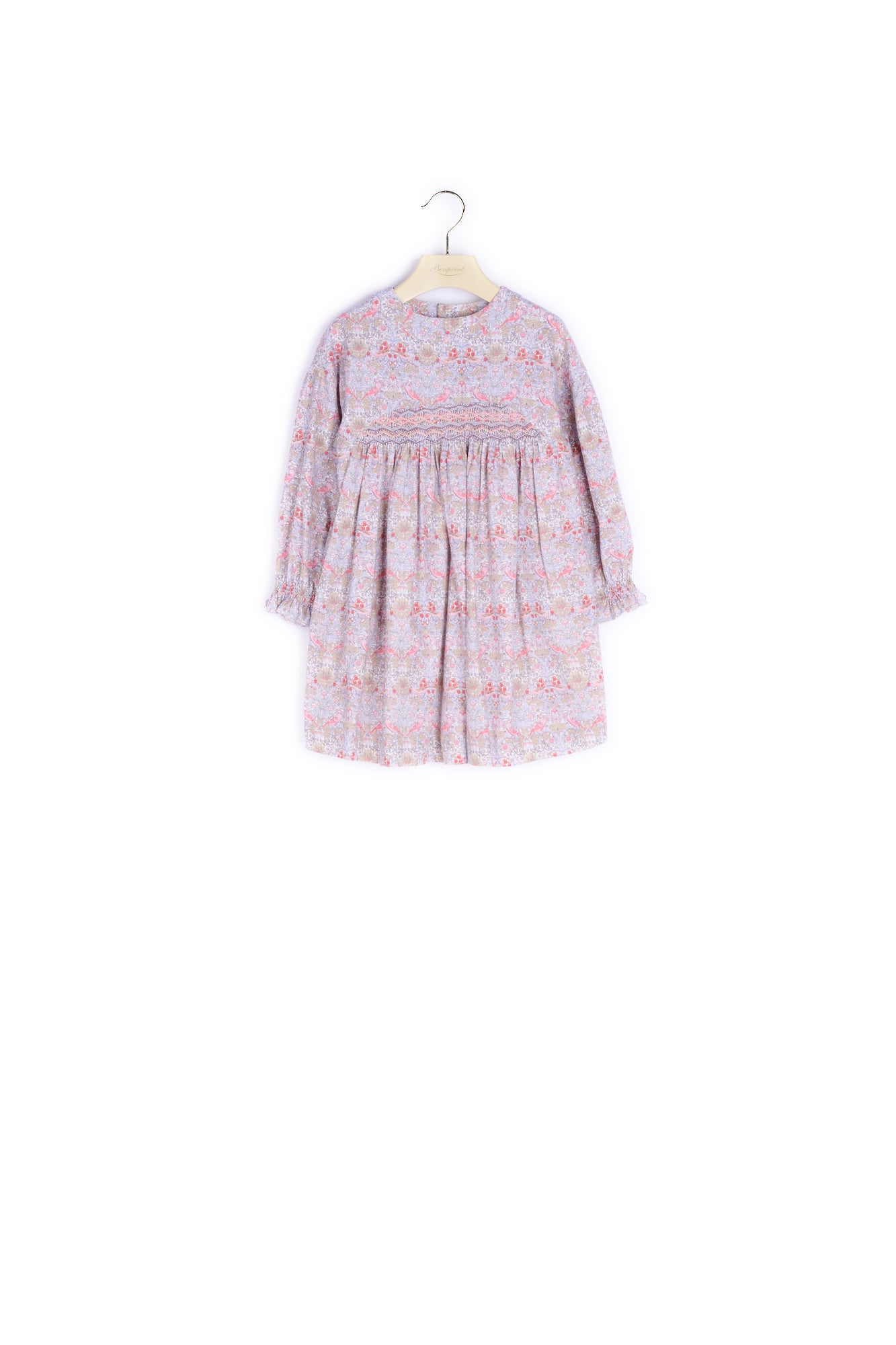 Robe en tissu Liberty et laine - Bonpoint vintage