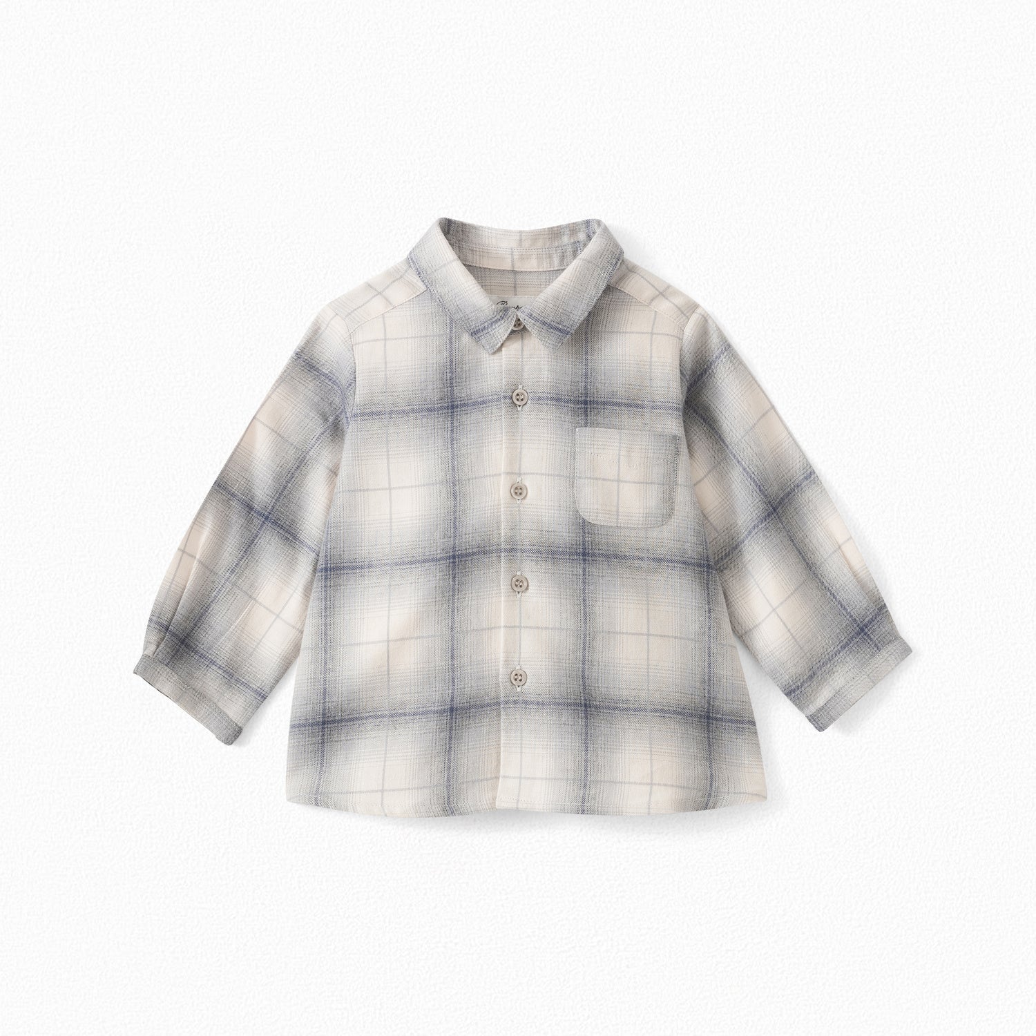 Chemise bébé en twill émérisé - Bonpoint vintage