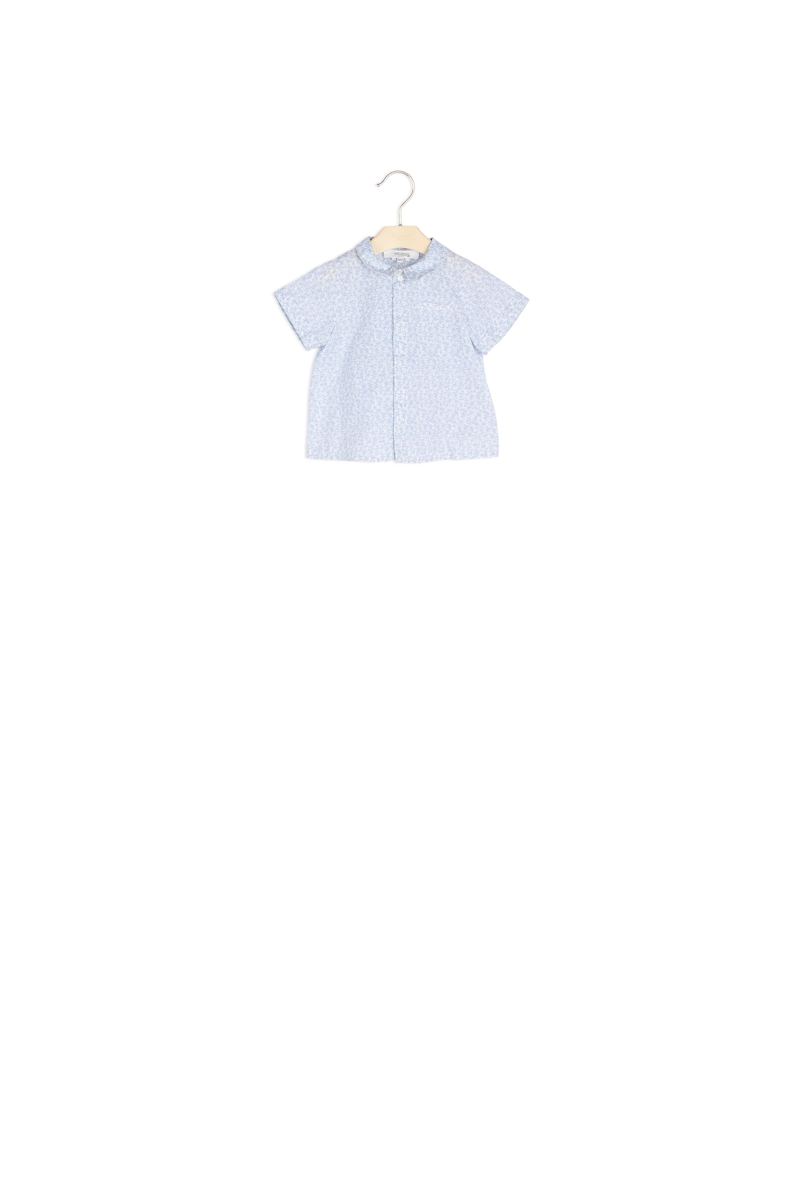 Chemise manches courtes Nicolas - Bonpoint vintage