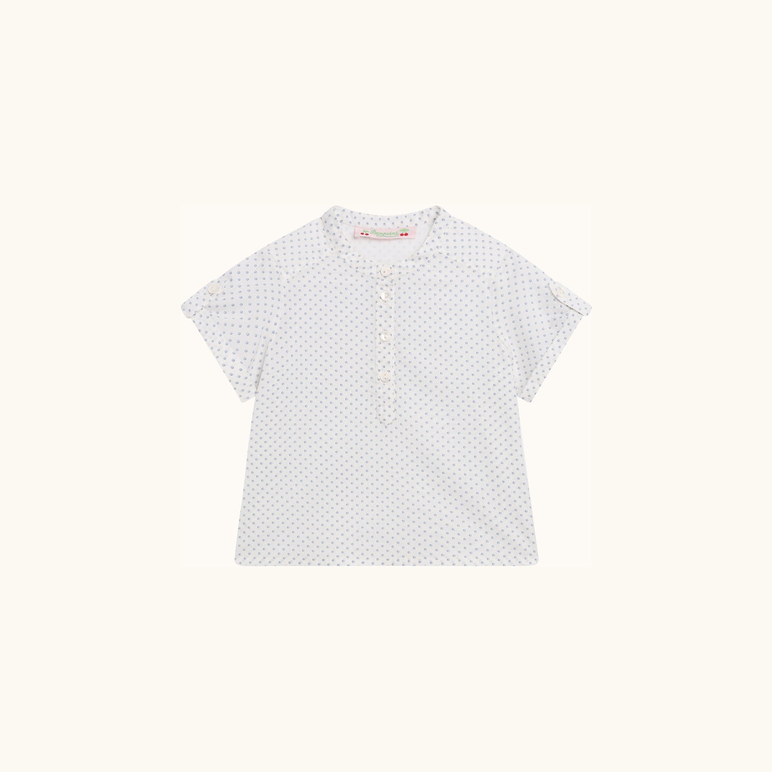 Chemise Emilio pois - Bonpoint vintage