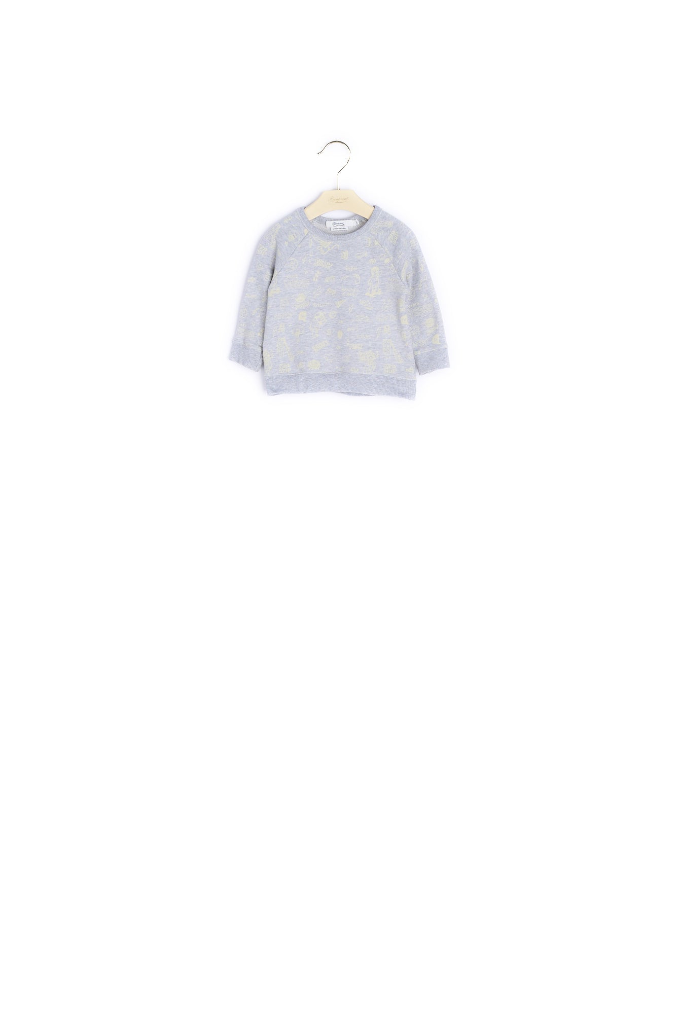 Sweatshirt en molleton bébé - Bonpoint vintage