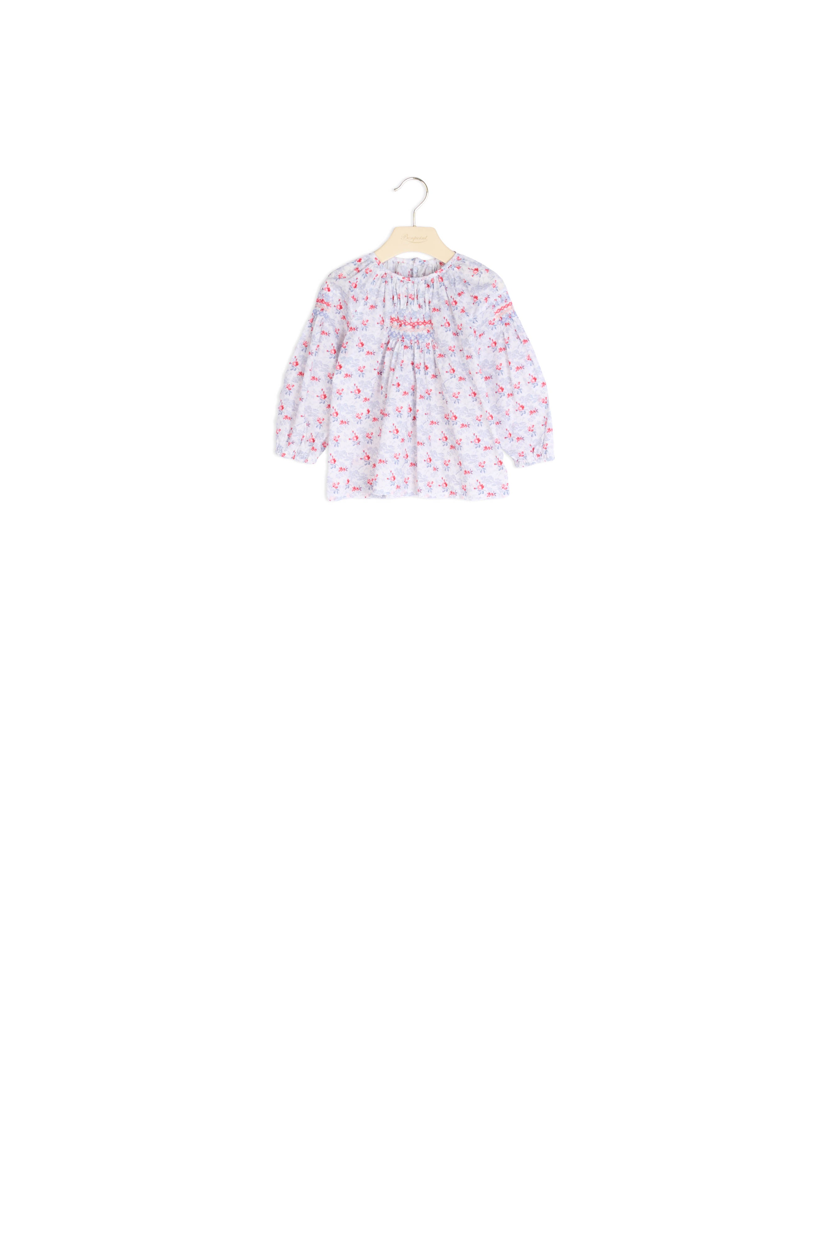 Blouse tissu Liberty exclusif - Bonpoint vintage