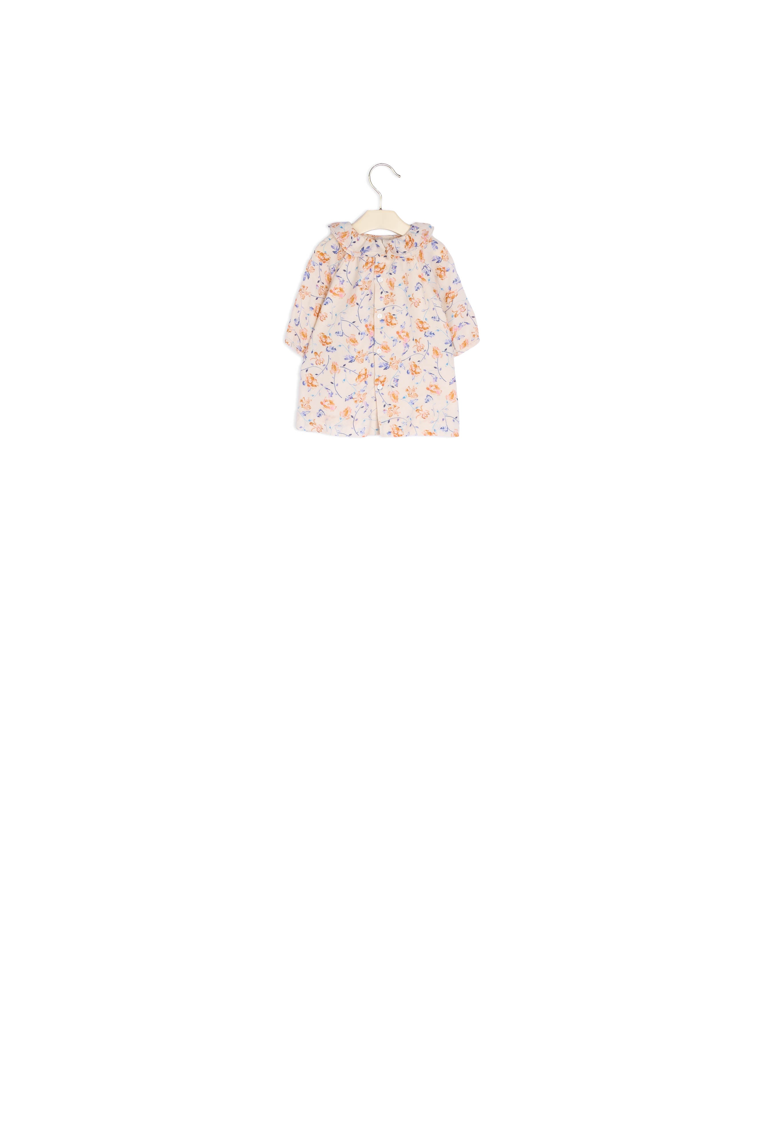 Robe à col volanté - Bonpoint vintage